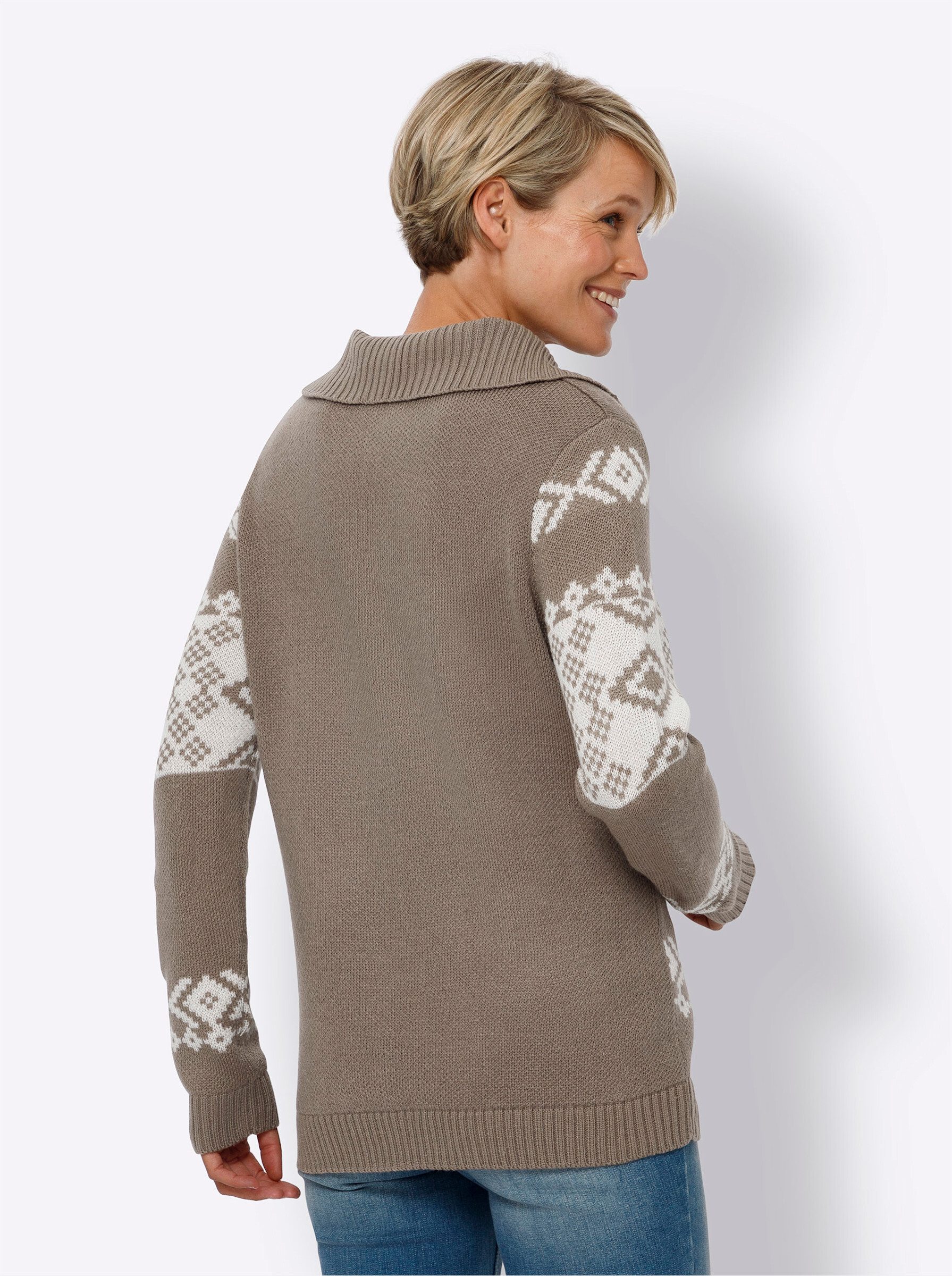Sieh an! Strickpullover Norwegerpullover günstig online kaufen