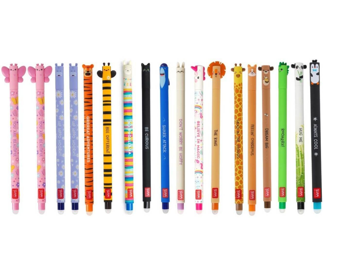 Legami Gelschreiber Legami Radierbare Карандаши Bundle - Set mit 18 löschbaren Gelstiften