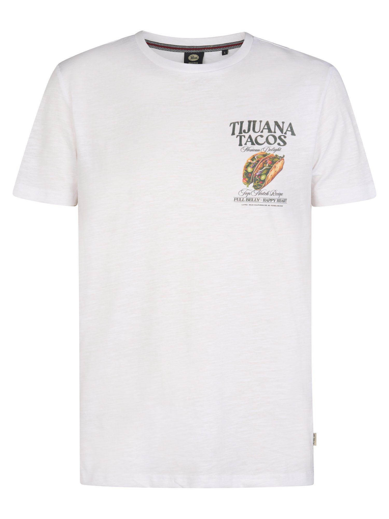 Petrol Industries T-Shirt Tijuana mit Rückenprint
