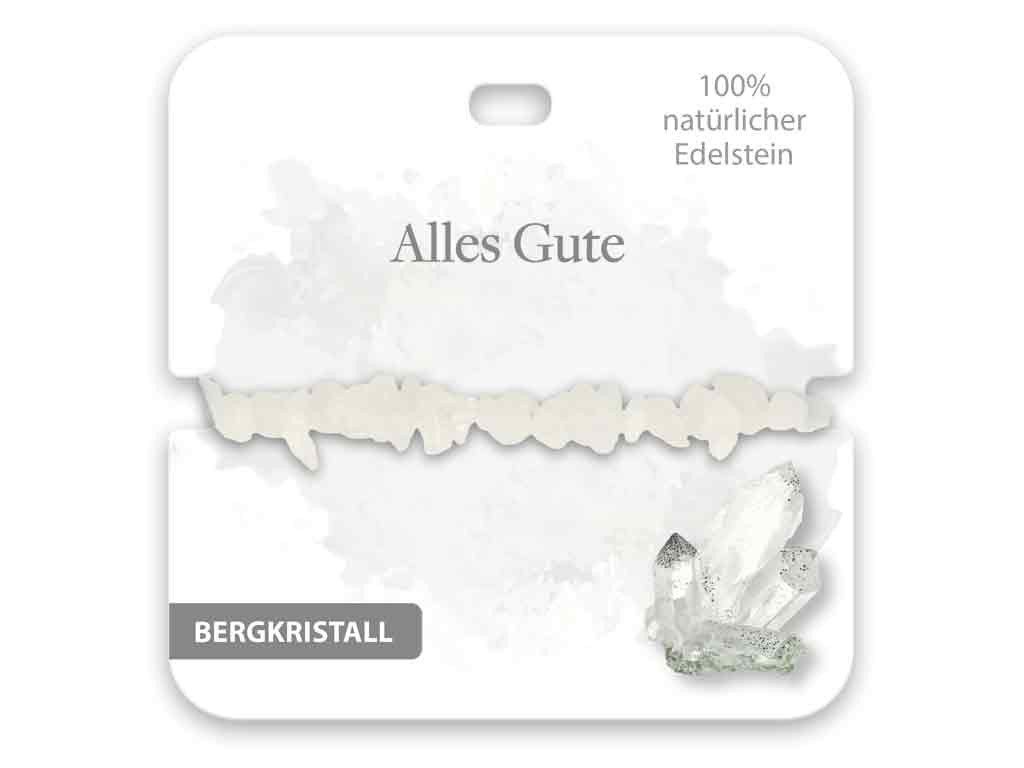 bb Klostermann Armband Edelstein Armband Bergkristall Alles Gute
