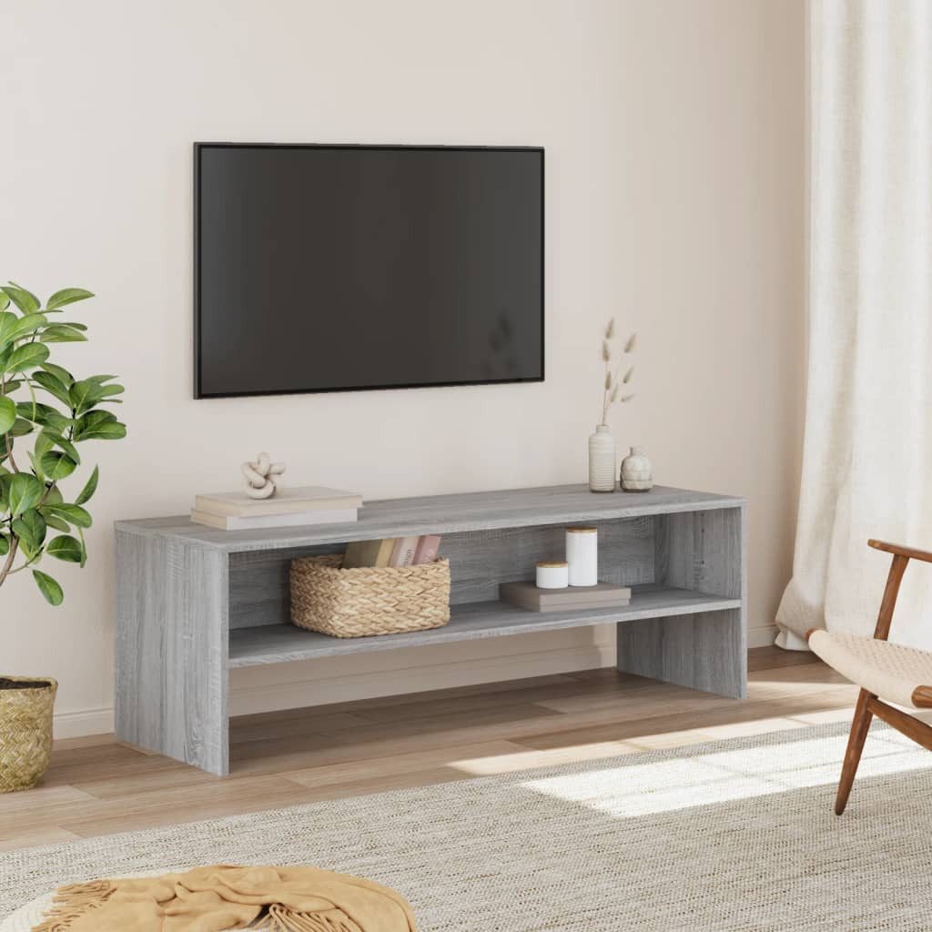 vidaXL Schrankmodule TV-Schrank Grau Sonoma 120x40x40 cm Holzwerkstoff günstig online kaufen