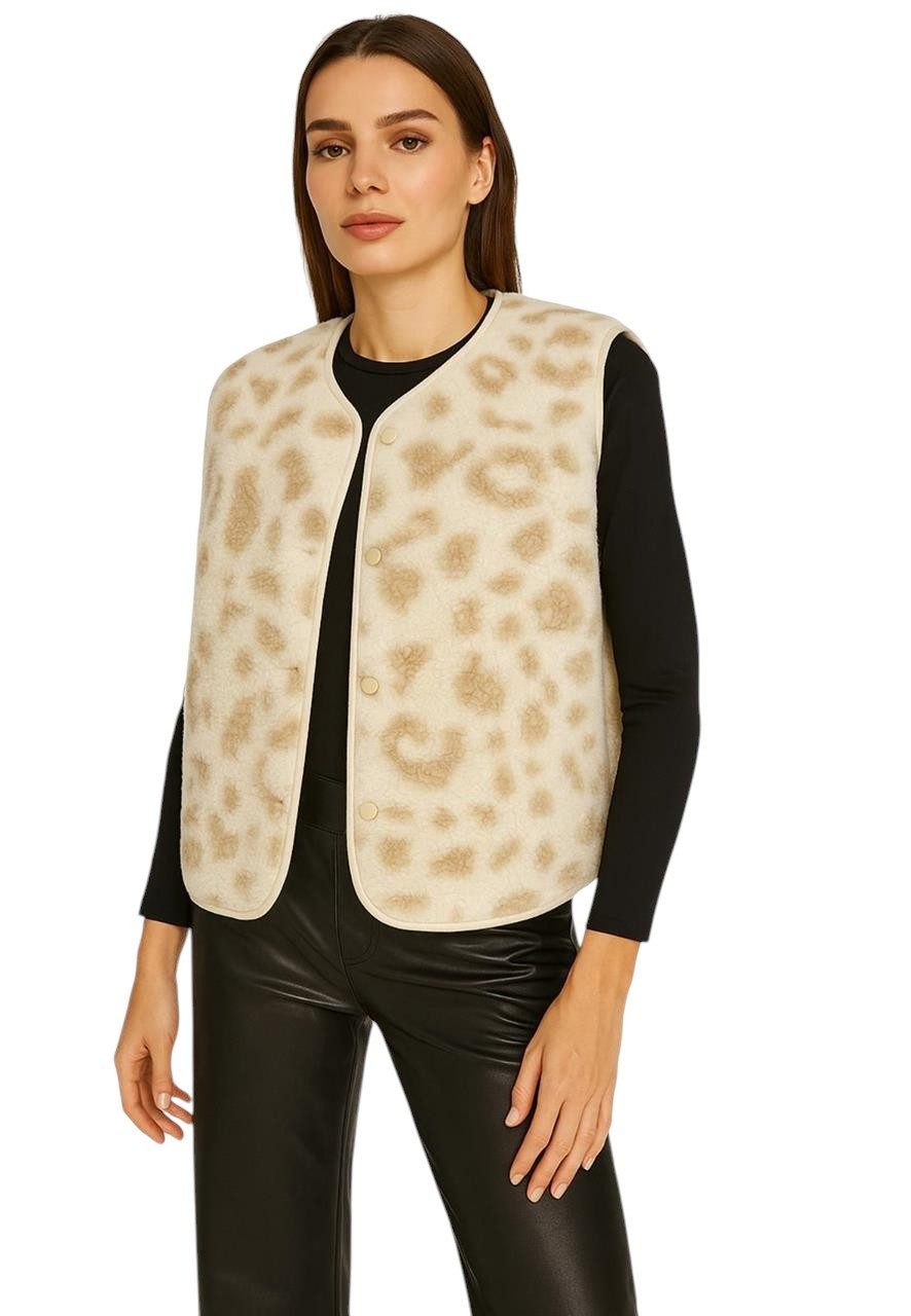 Worldclassca Fellimitatweste Worldclassca Teddy Weste Warm günstig online kaufen