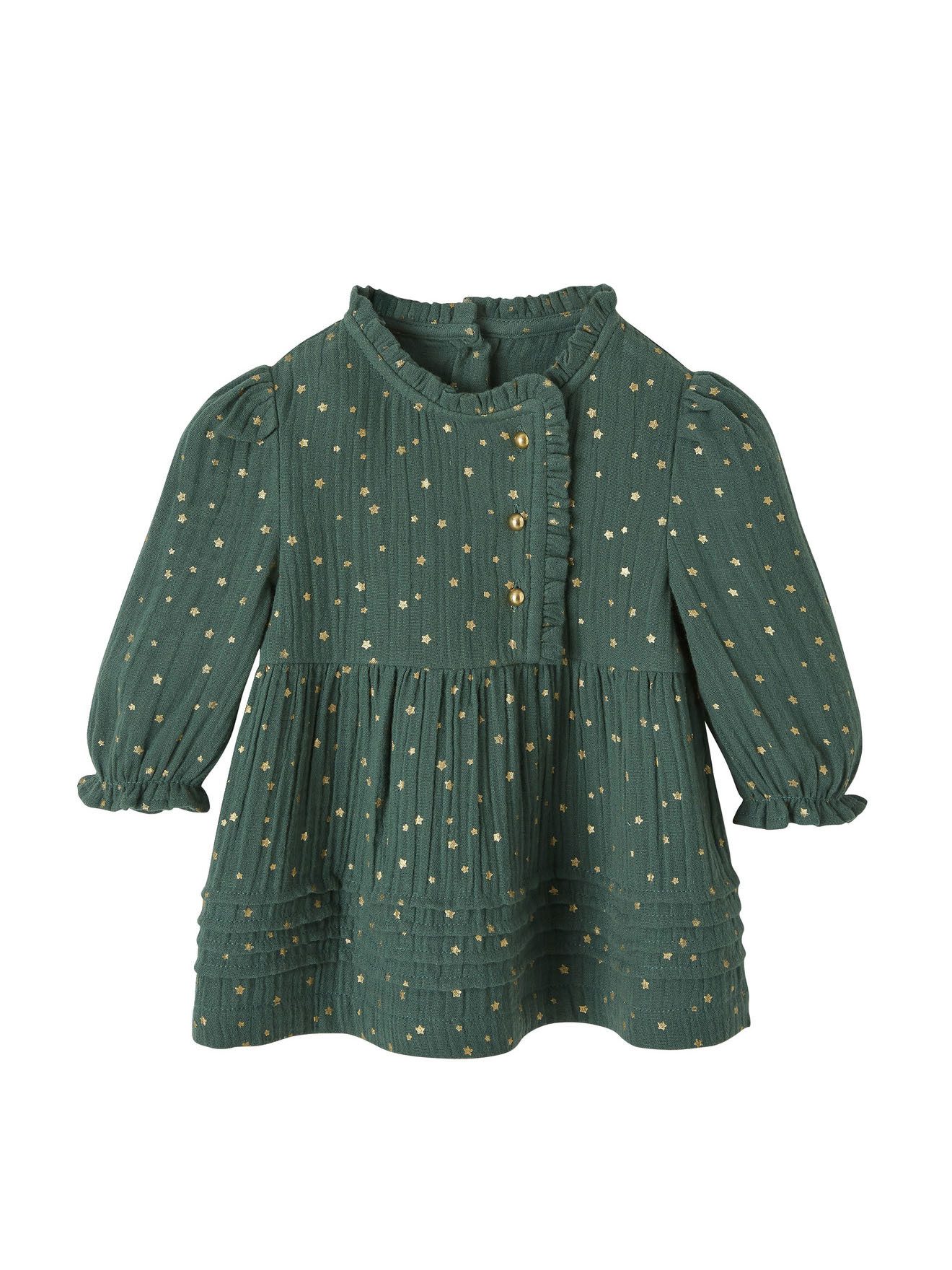 Minikleid Baby Kleid mit Sternen
