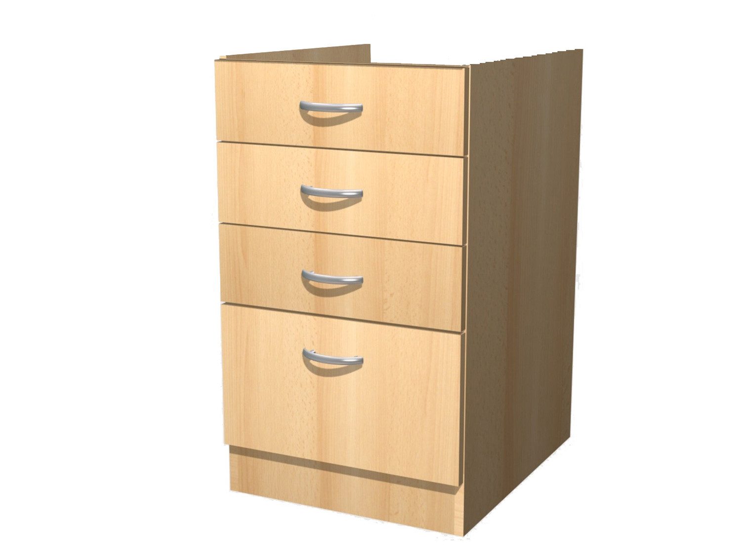 Flex-Well Schubkasten-Unterbau Schubkastenschrank ohne Arbeitsplatte - günstig online kaufen