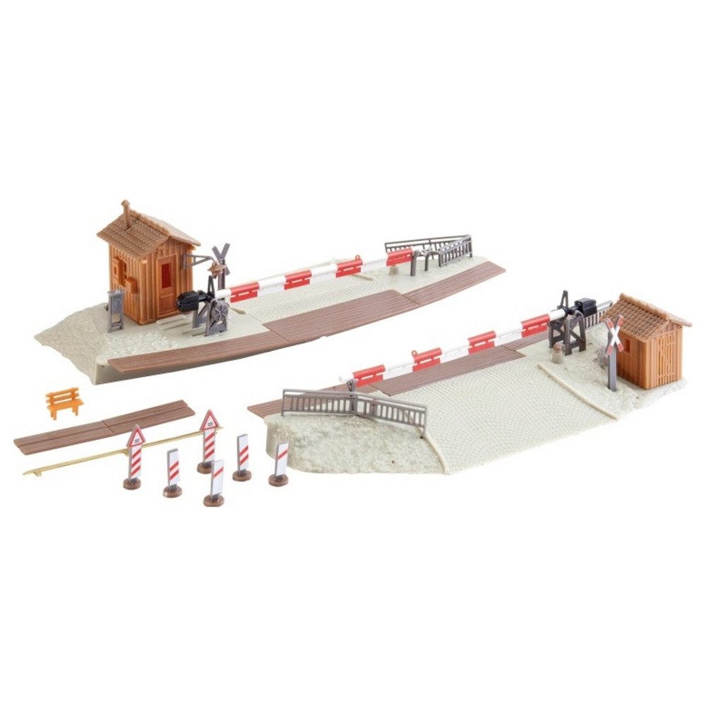 Beschrankter Bahnübergang
