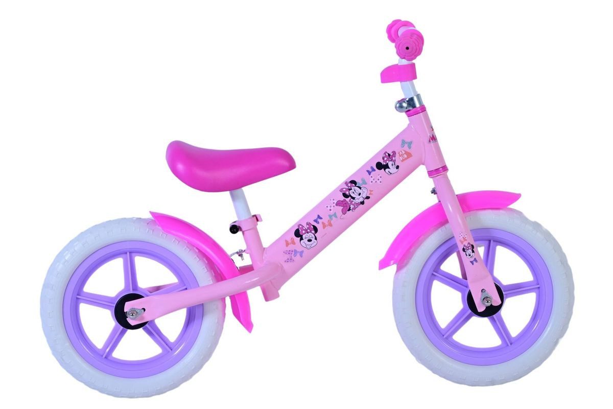 Volare Kinderfahrrad Kinder Laufrad Lauf Lern Rad Lauffahrrad Lauflernrad Minnie Mouse 1045, Schutzbleche