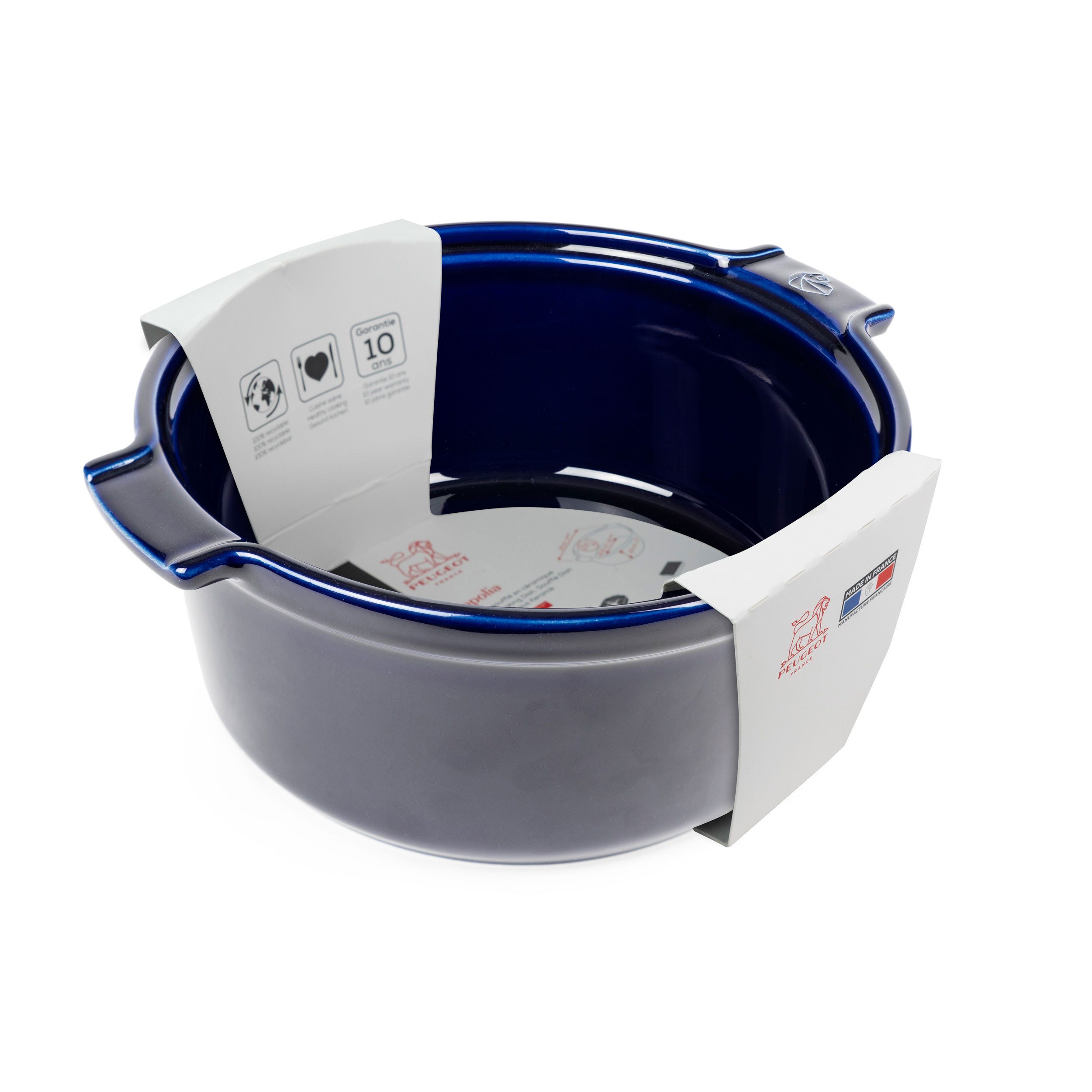 PEUGEOT Auflaufform Keramik Soufflé-Schale APPOLIA Backofen Spülmaschi, Keramik, Keramik