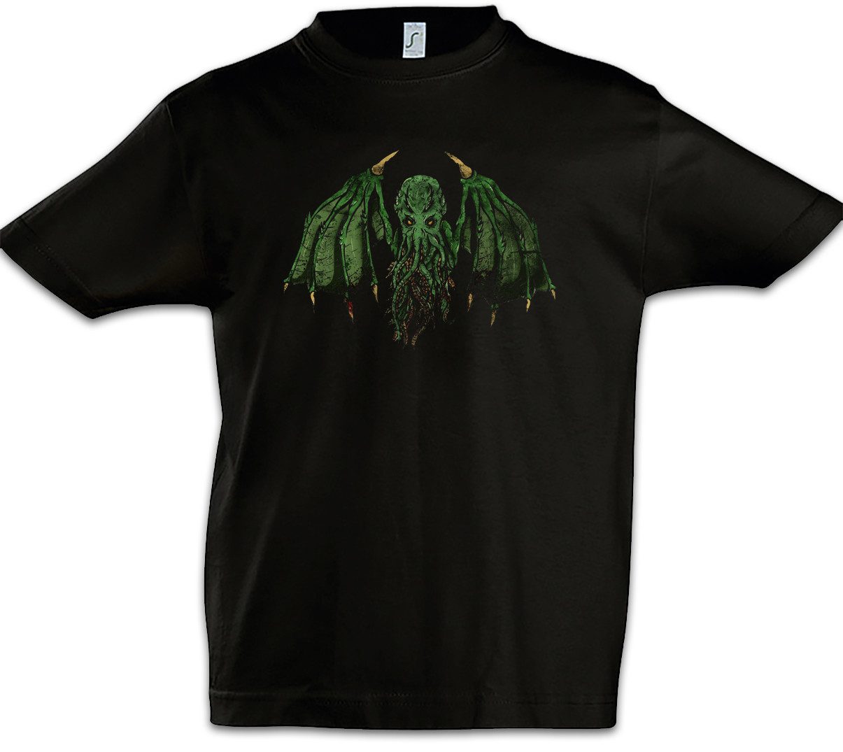Print-Shirt Cthulhu IV Kinder T-Shirt Call Monster Horror Arkham H. P. Lovecraft