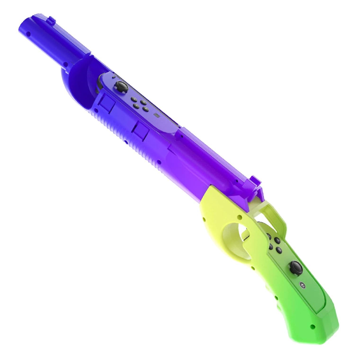 KARLE Game Gun Kompatibel mit Switch für Splatoon 3 Switch-Controller (Ersatz-Joy-Con-Gun-Controller, Gaming-Zubehör für N-Switch/OLED Shooting Games, 1 St)