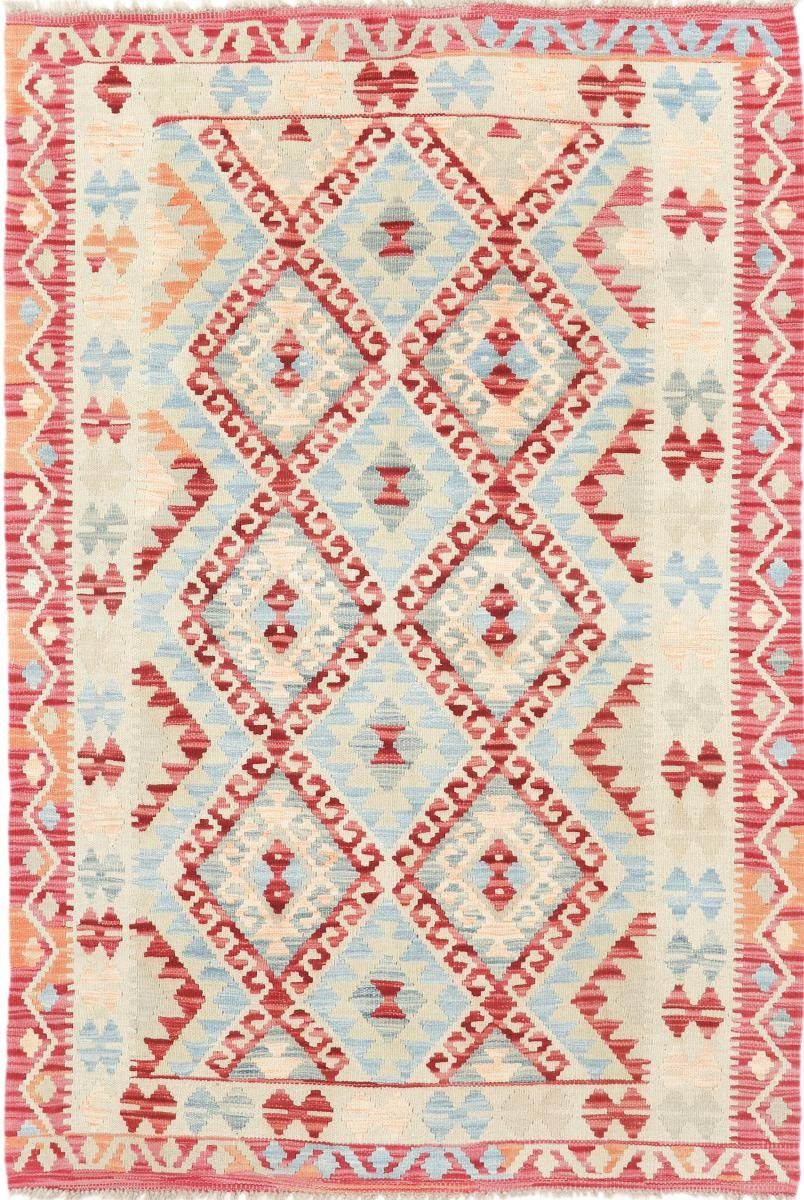 Nain Kelim mm Orientteppich, 3 Handgewebter rechteckig, Höhe: Afghan Orientteppich 120x180 Trading, Heritage Moderner