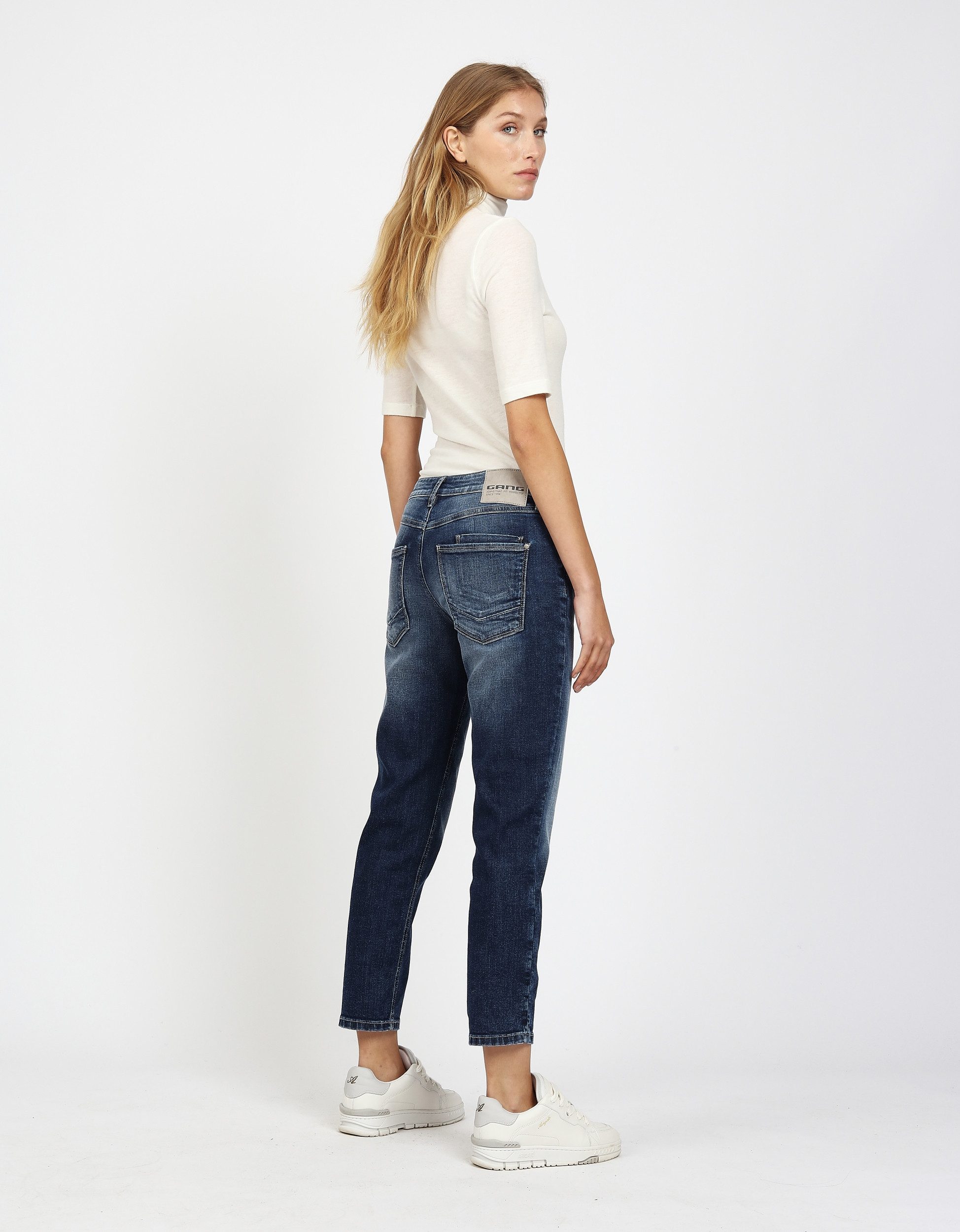 GANG Chinos 94NADIA CROPPED winter base wash