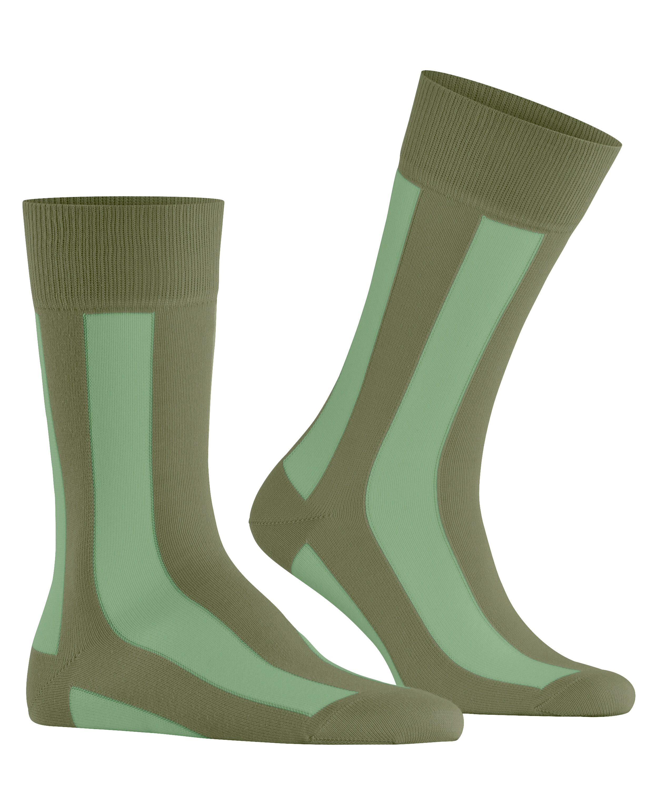 Burlington Socken Retro Lines Socken (1-Paar)
