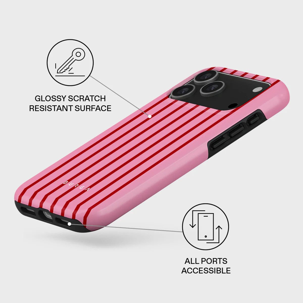 BURGA Backcover Burga Tough Back Cover MagSafe Apple iPhone 17 Pro Max - Favorite Biki