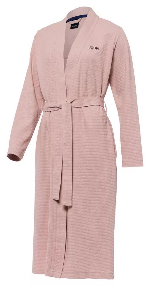 Joop! Bademantel JOOP! LIVING - BADEMANTEL UNI-PIQUÉ Damen-Kimono, Textil