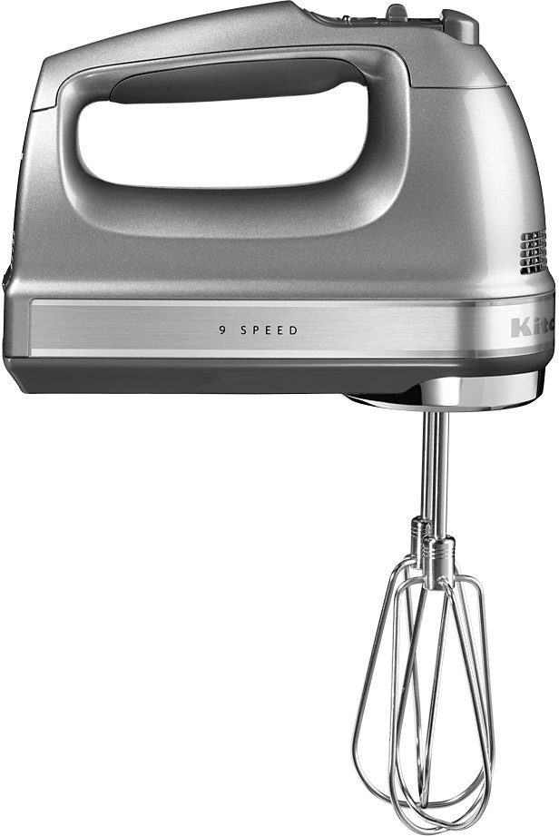 KitchenAid Handmixer 5KHM9212ECU CONTOUR SILVER, 85 W, 9 Stufen