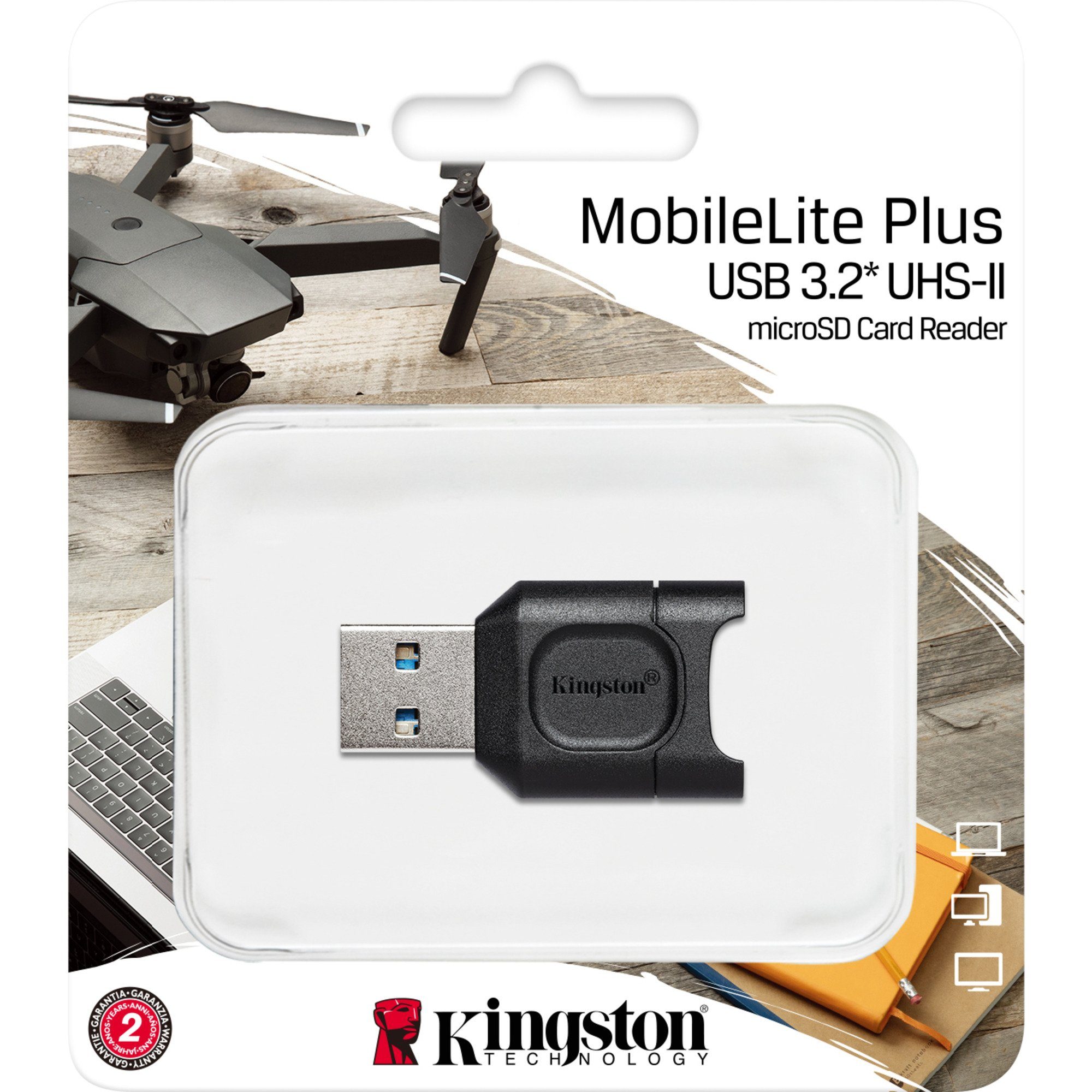 Kingston Speicherkartenleser Kingston MobileLite Plus microSD, Kartenleser