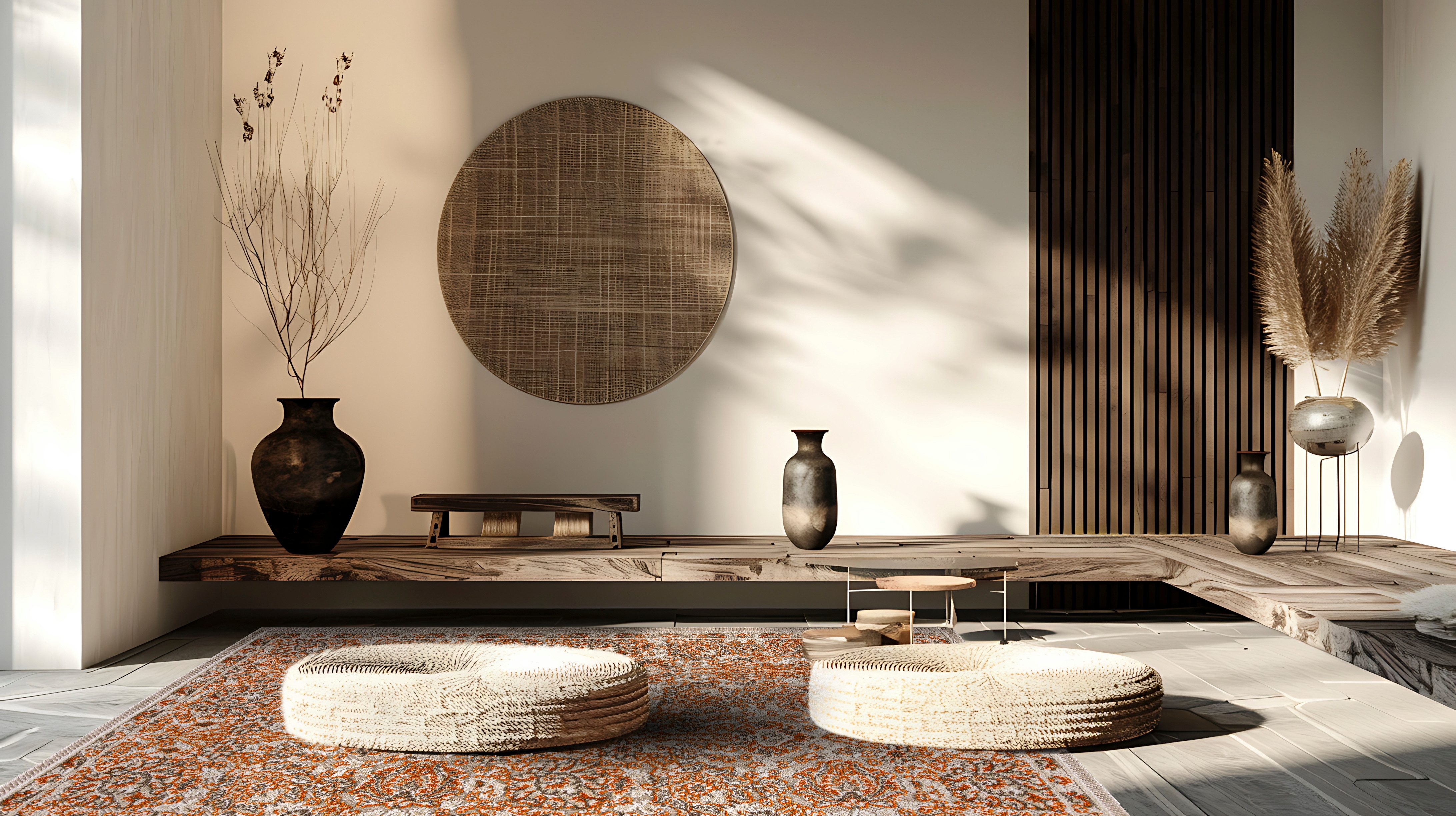 Mazovia Designteppich Außen Orientalisch Terrasse, 140 x 200 cm, Wasserdicht – Bild 3 von 5