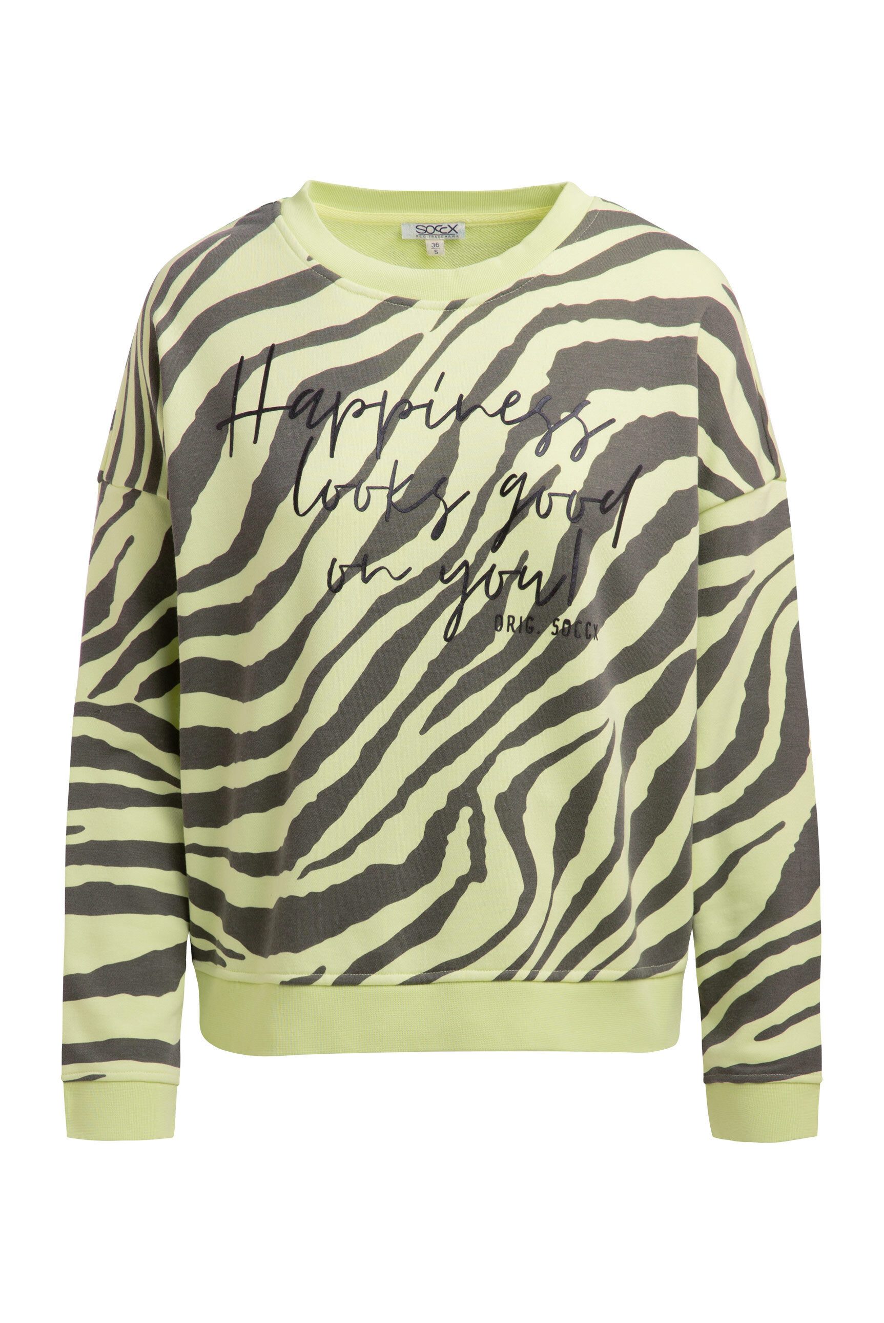 SOCCX Sweater mit Baumwolle günstig online kaufen