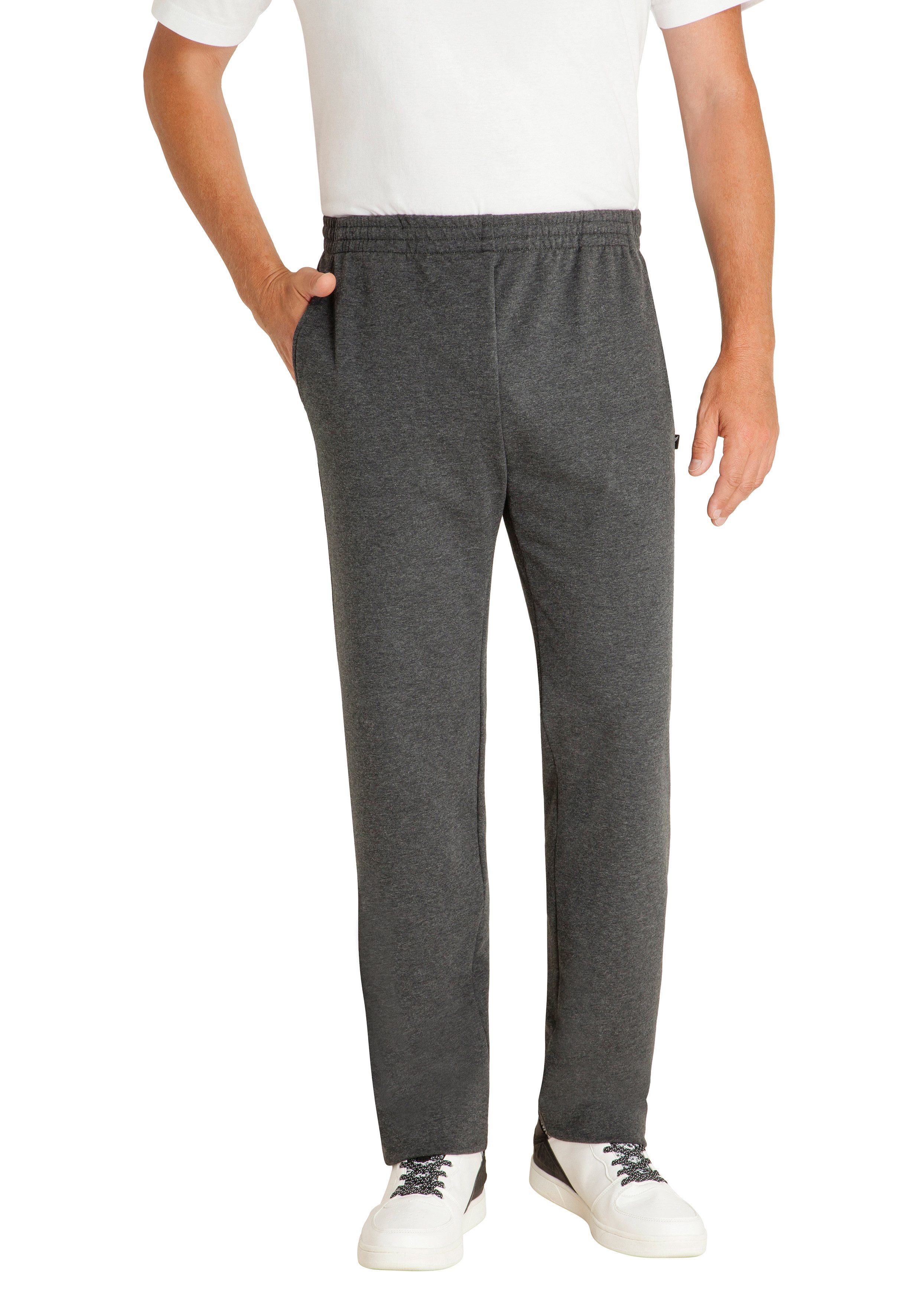 Hajo Sweathose Herren Freizeithose Basic - Premium Komfort