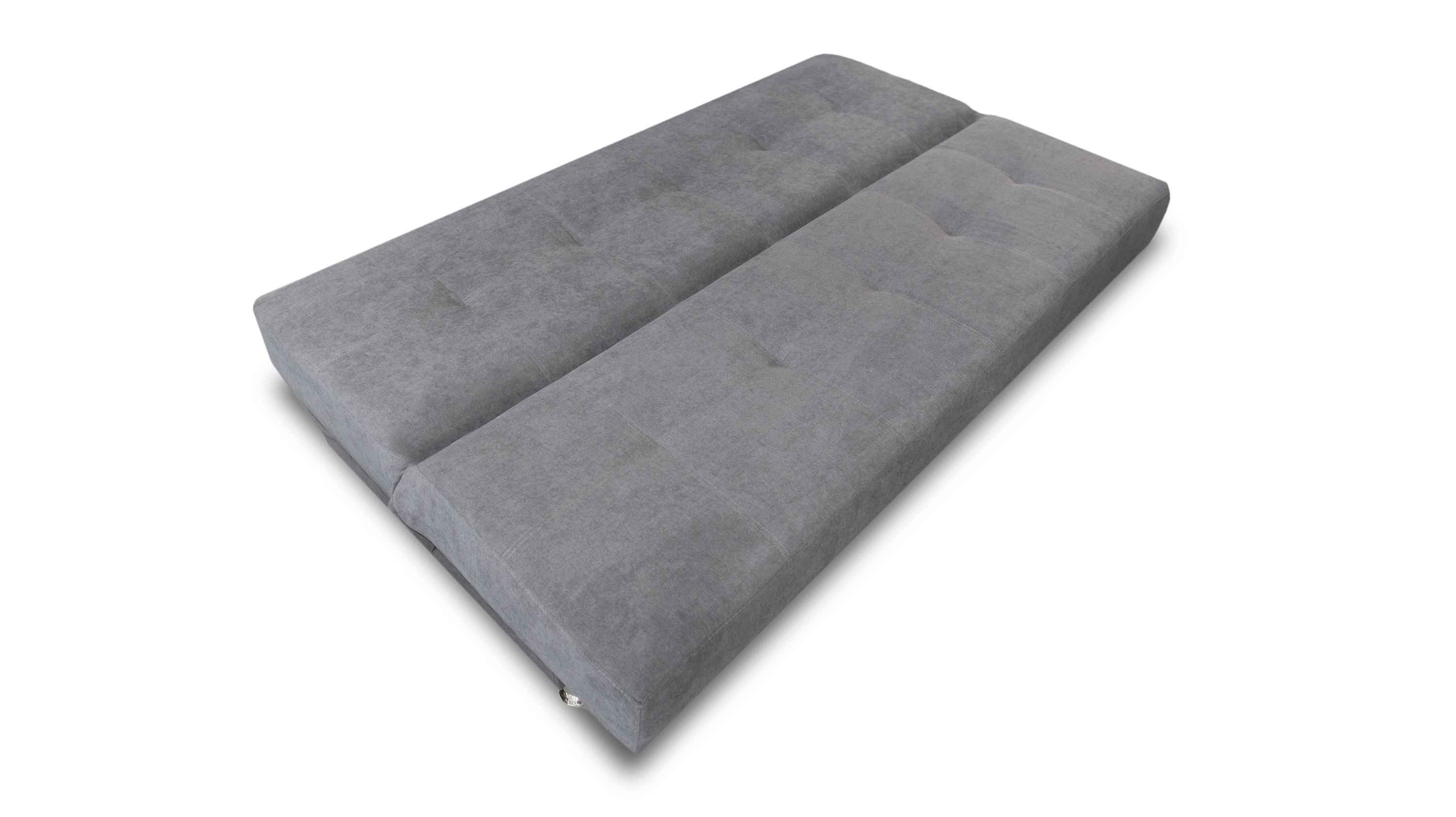 Couch Grau Bettzeugbehälter, mit Dreisitzige Rosalia Schlaffunktion, Dreisitzer-Sofa Siblo 3-Sitzer