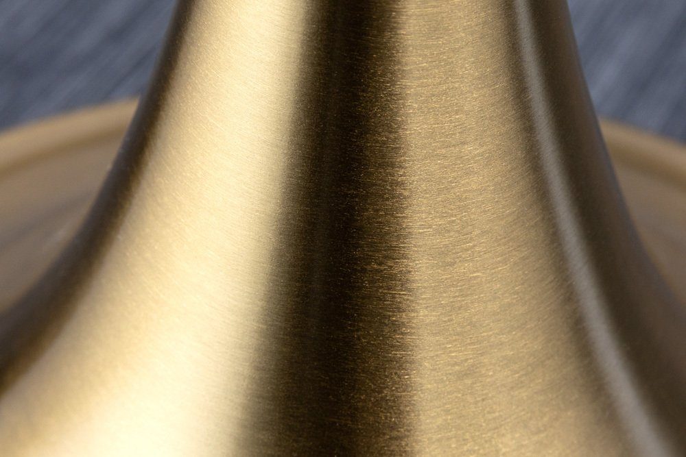 riess-ambiente Stehlampe · · gebürstet · Leuchtmittel, ohne Barock Metall LUCIE gold Wohnzimmer 160cm schwarz, /