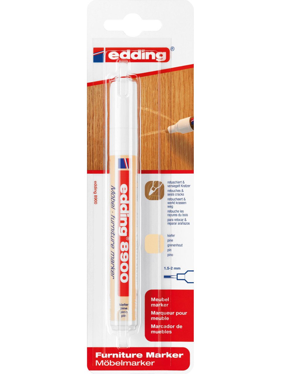 edding Marker Edding 8900 Möbelmarker kiefer