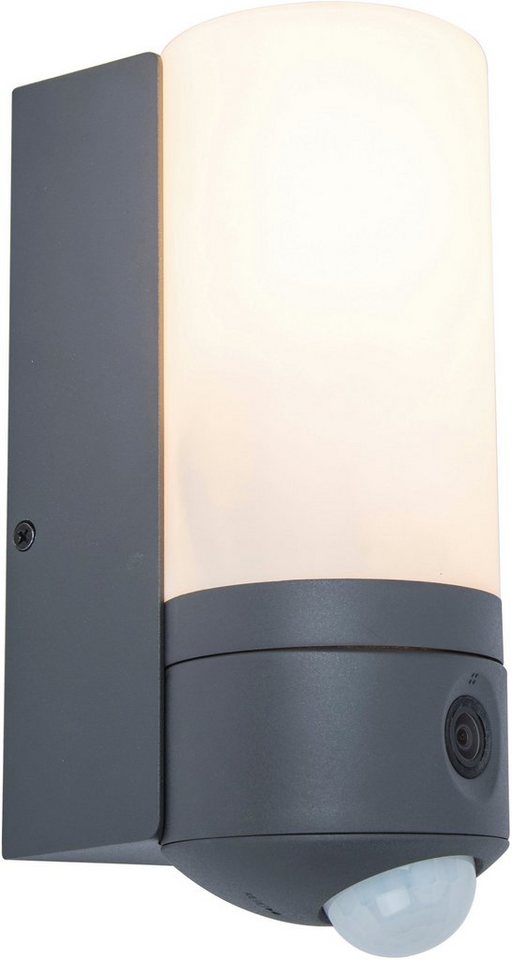 LUTEC Smarte LED-Leuchte POLLUX, LED fest integriert, Smart-Home  Kameraleuchte