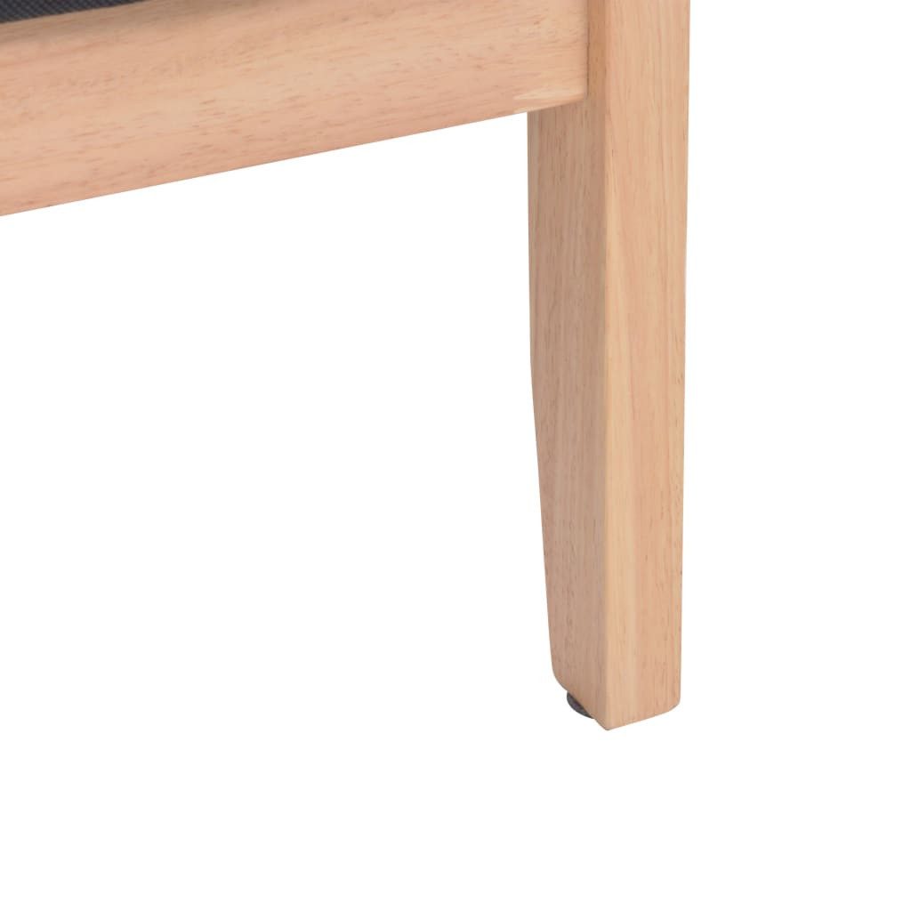 vidaXL Sofa 2-Sitzer-Sofa Stoff Blau