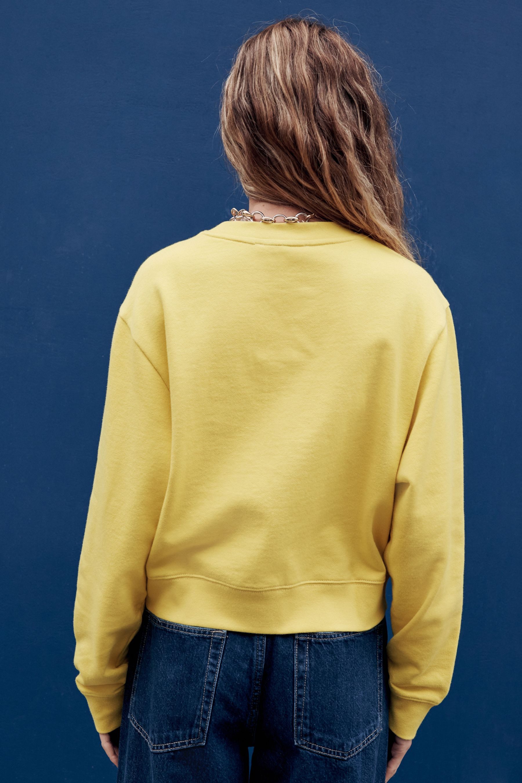Next Sweater Sweatshirt mit Rundhalsausschnitt, Bauernmarkt (1-tlg) günstig online kaufen