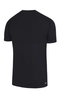 TCA T-Shirt TCA Herren SuperKnit Laufshirt - Schwarz (1-tlg)