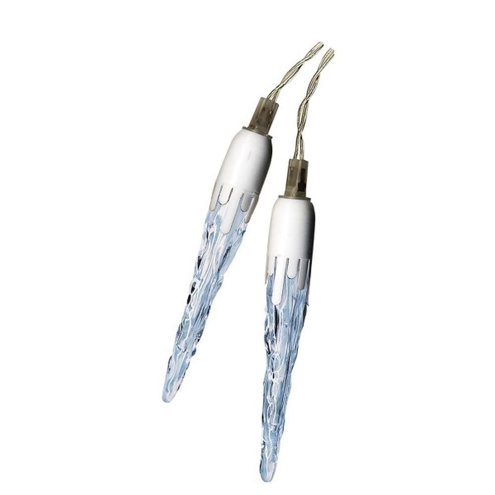 STAR TRADING LED-Lichterkette 467-02 20er LED Eiszapfenlichterkette 3x0,37m