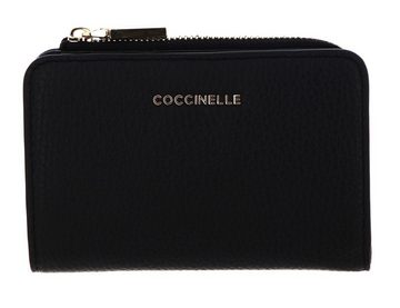 COCCINELLE Geldbörse Metallic Soft, aus echtem Rindsleder