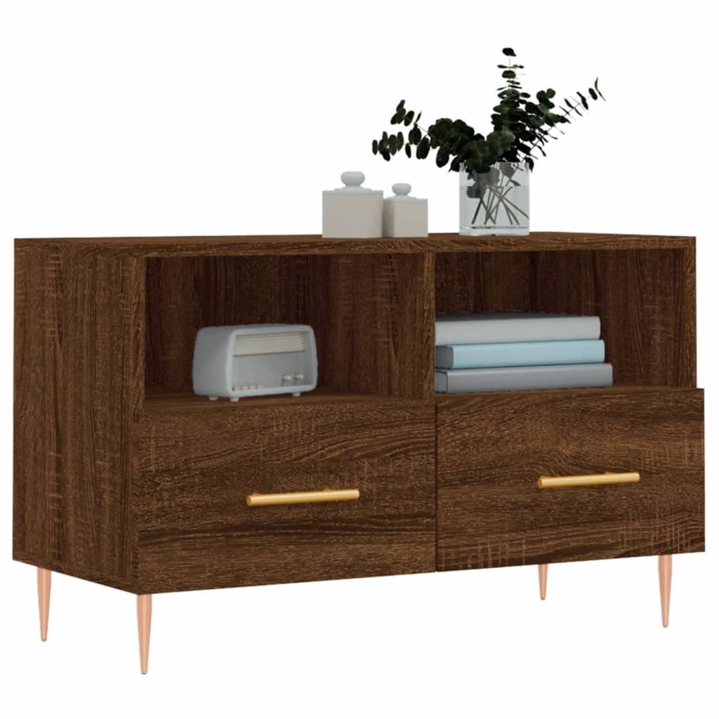 vidaXL TV-Schrank TV-Schrank Braun Eichen-Optik 80x36x50 günstig online kaufen