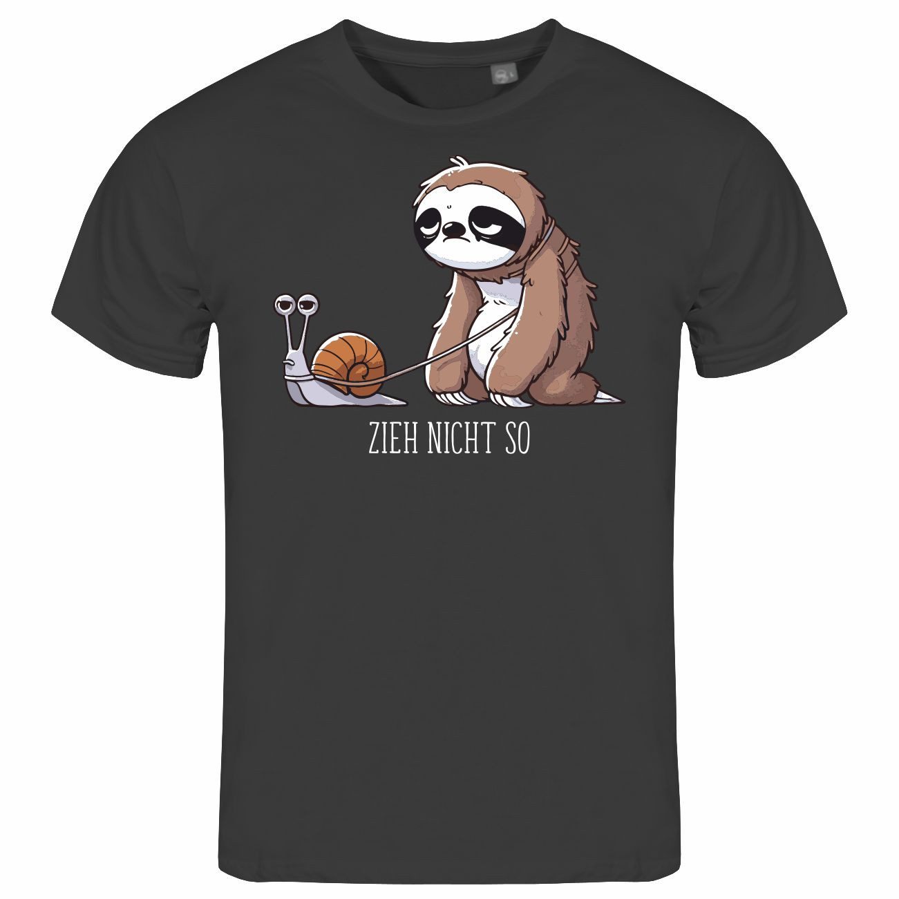 Print-Shirt Herren T-Shirt Zieh nicht so