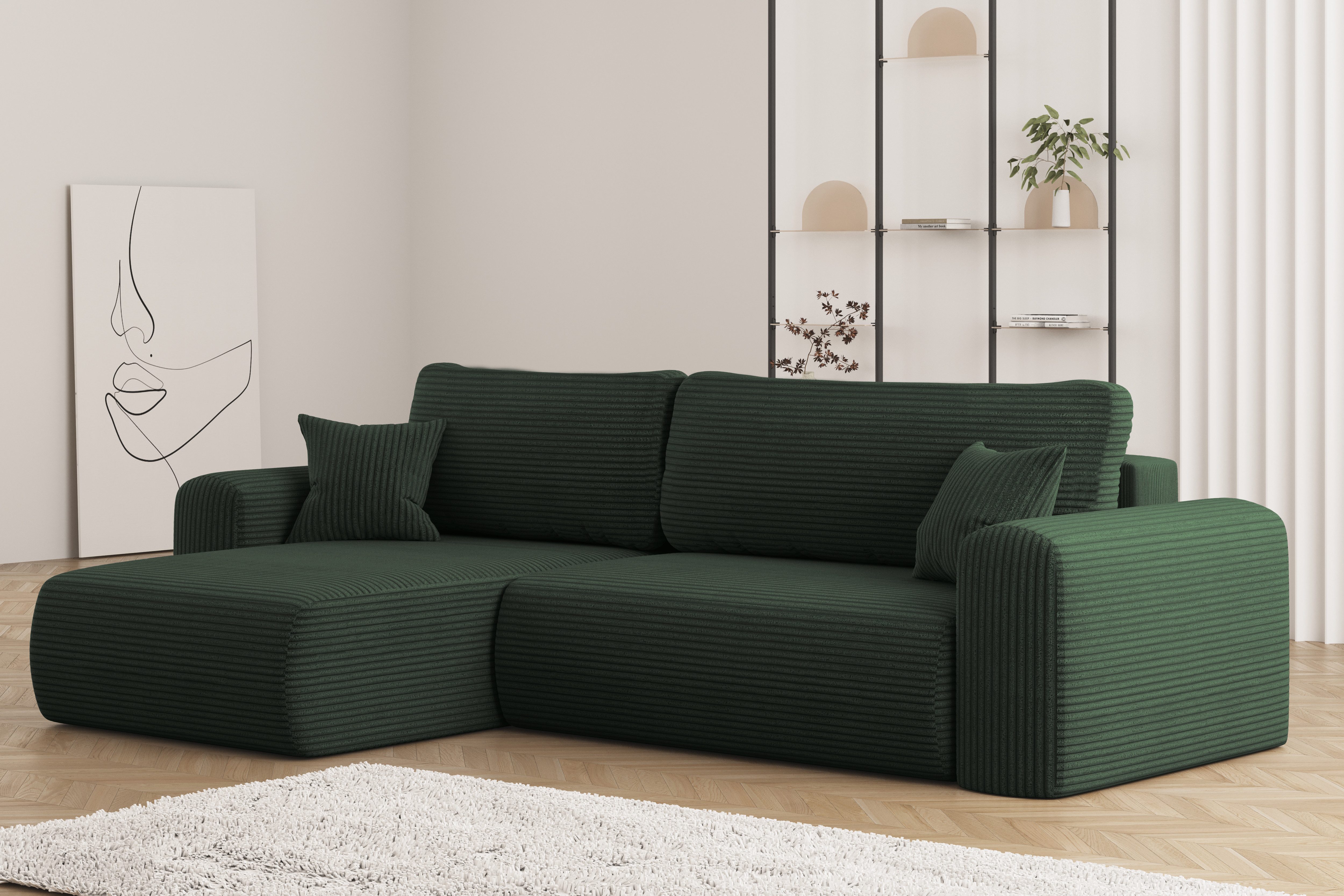 Kaiser Möbel Ecksofa mit Schlaffunktion und günstig online kaufen