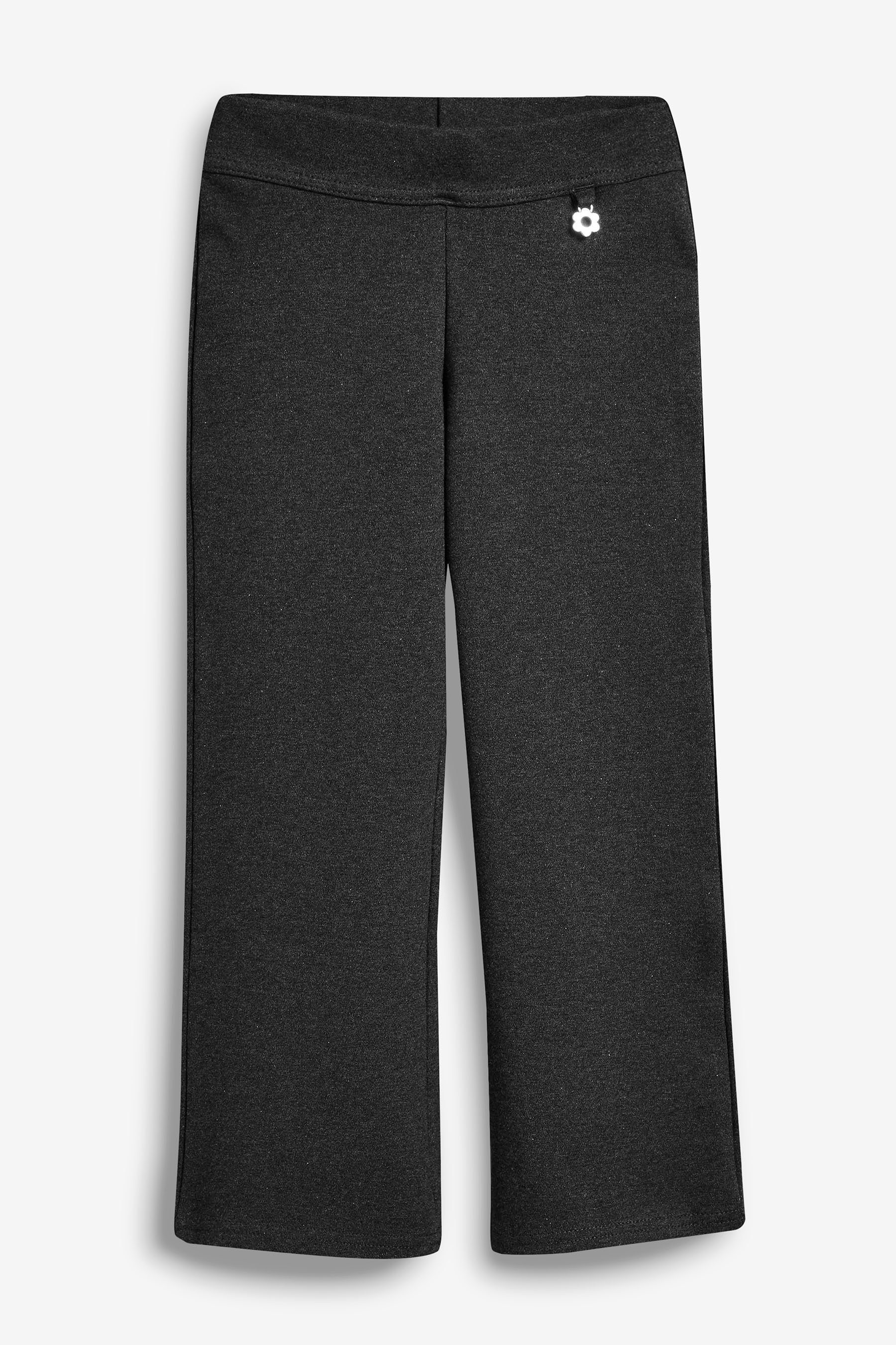 Next Stoffhose Bootcut-Hose aus Jersey (1-tlg) Charcoal Grey