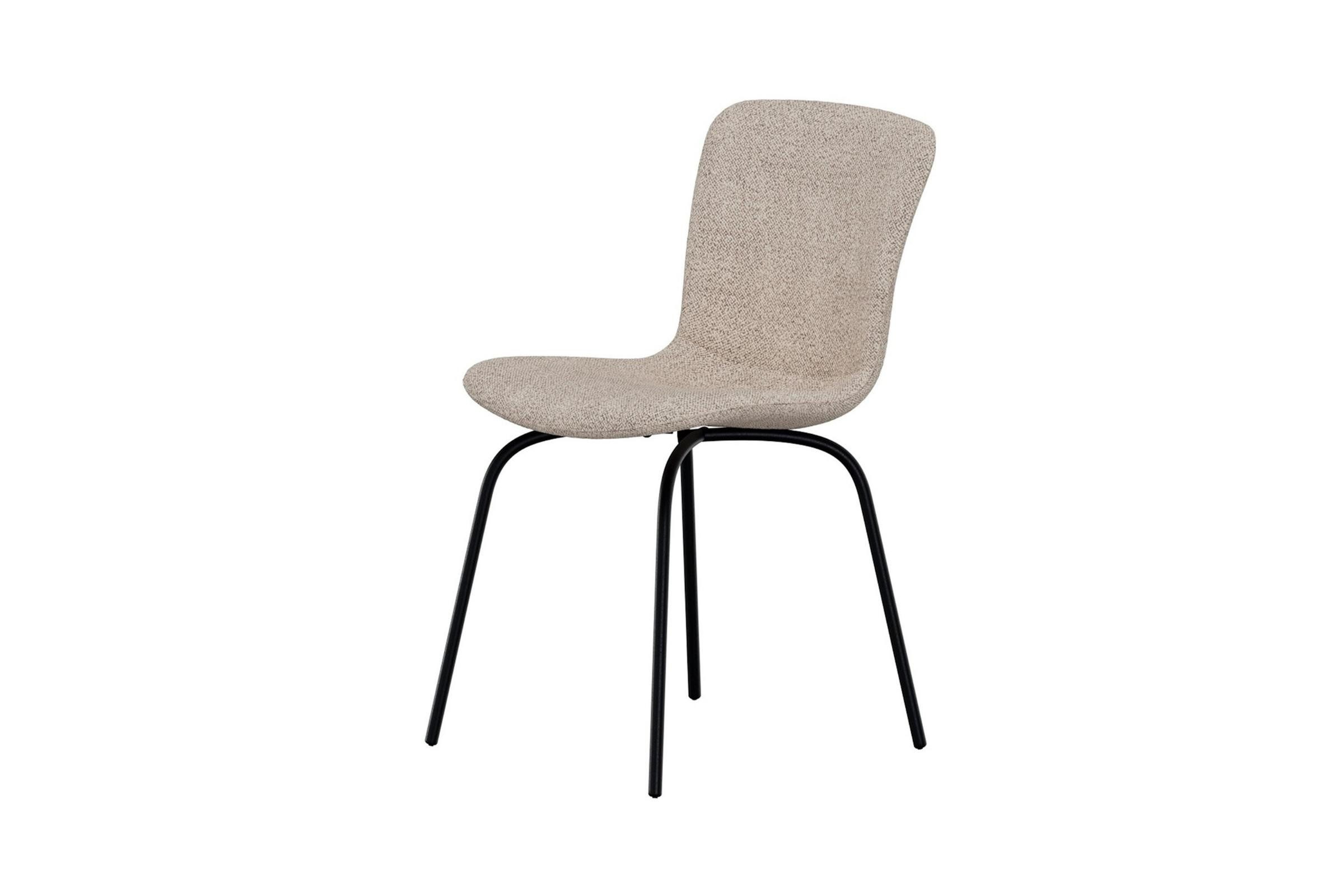 Venture Home Esszimmerstuhl 2er Set Linus Esszimmerstuhl Bouclé beige. (2 St)