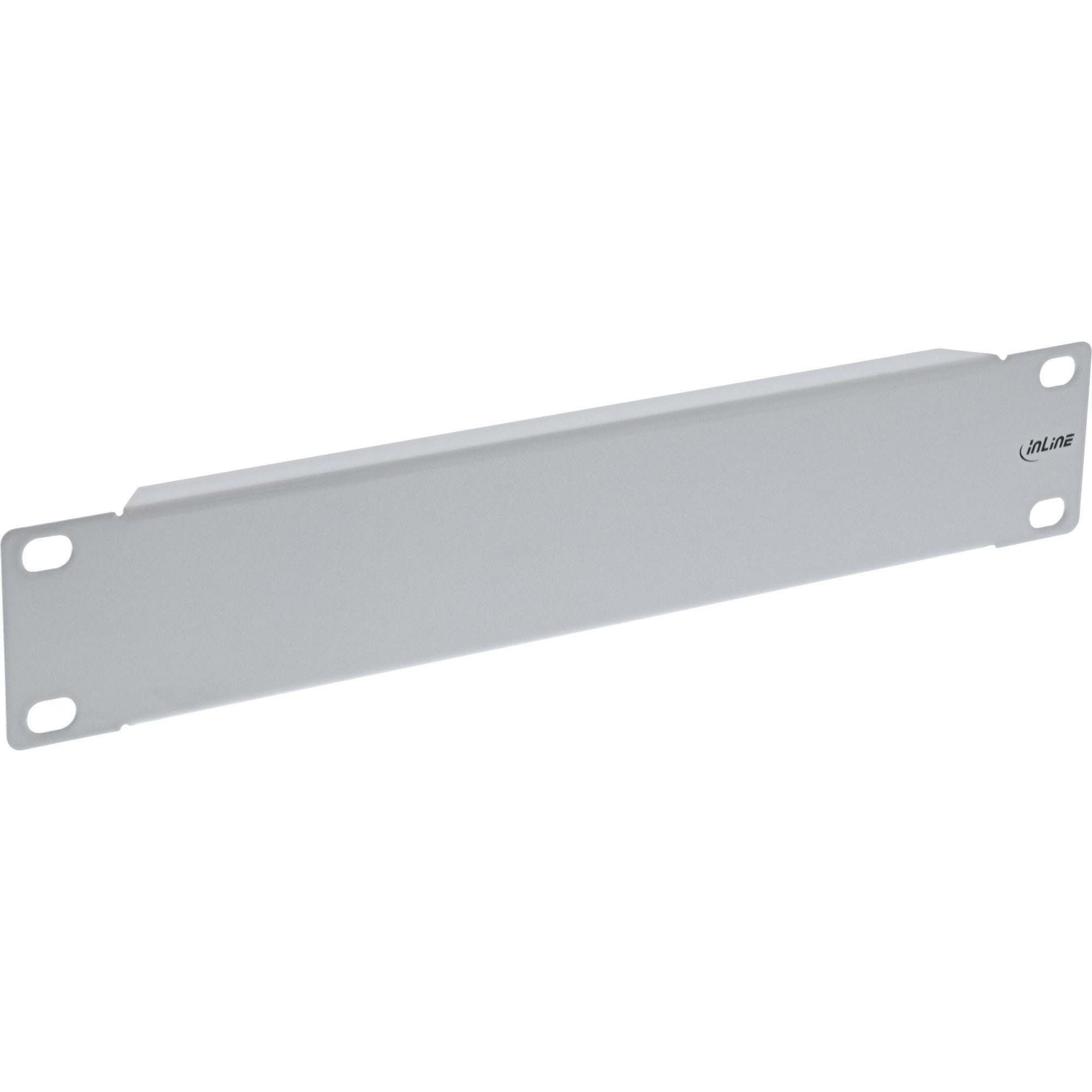 InLine® 19109J InLine® 10" Blindplatte, 1HE, RAL 7035 grau Netzwerk-Patch-Panel
