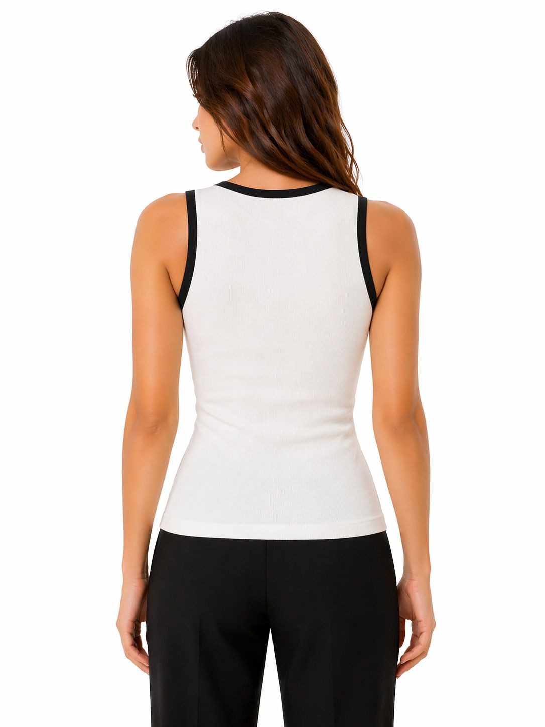 Selected Tanktop SLWANNA CONTRAST SL TOP EX
