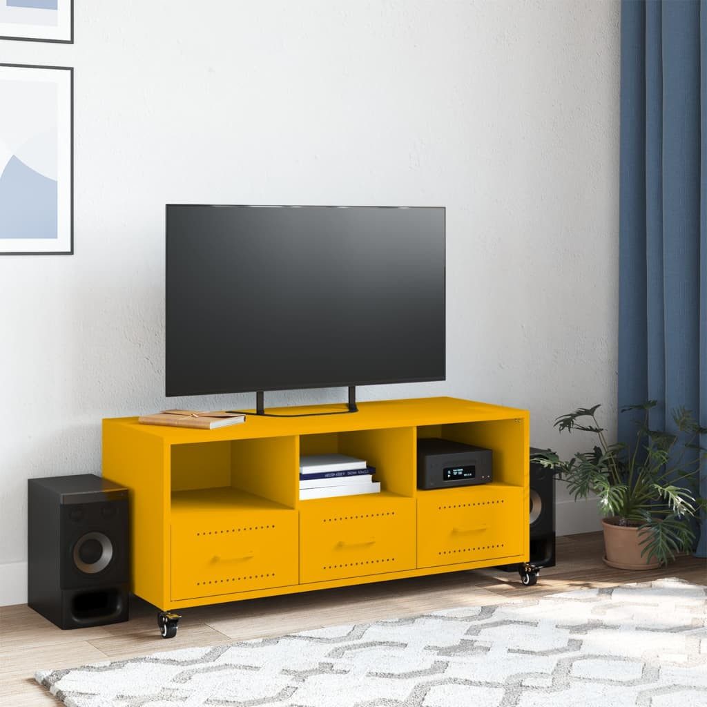 vidaXL TV-Schrank TV-Schrank Senfgelb 100,5x39x43,5 cm günstig online kaufen