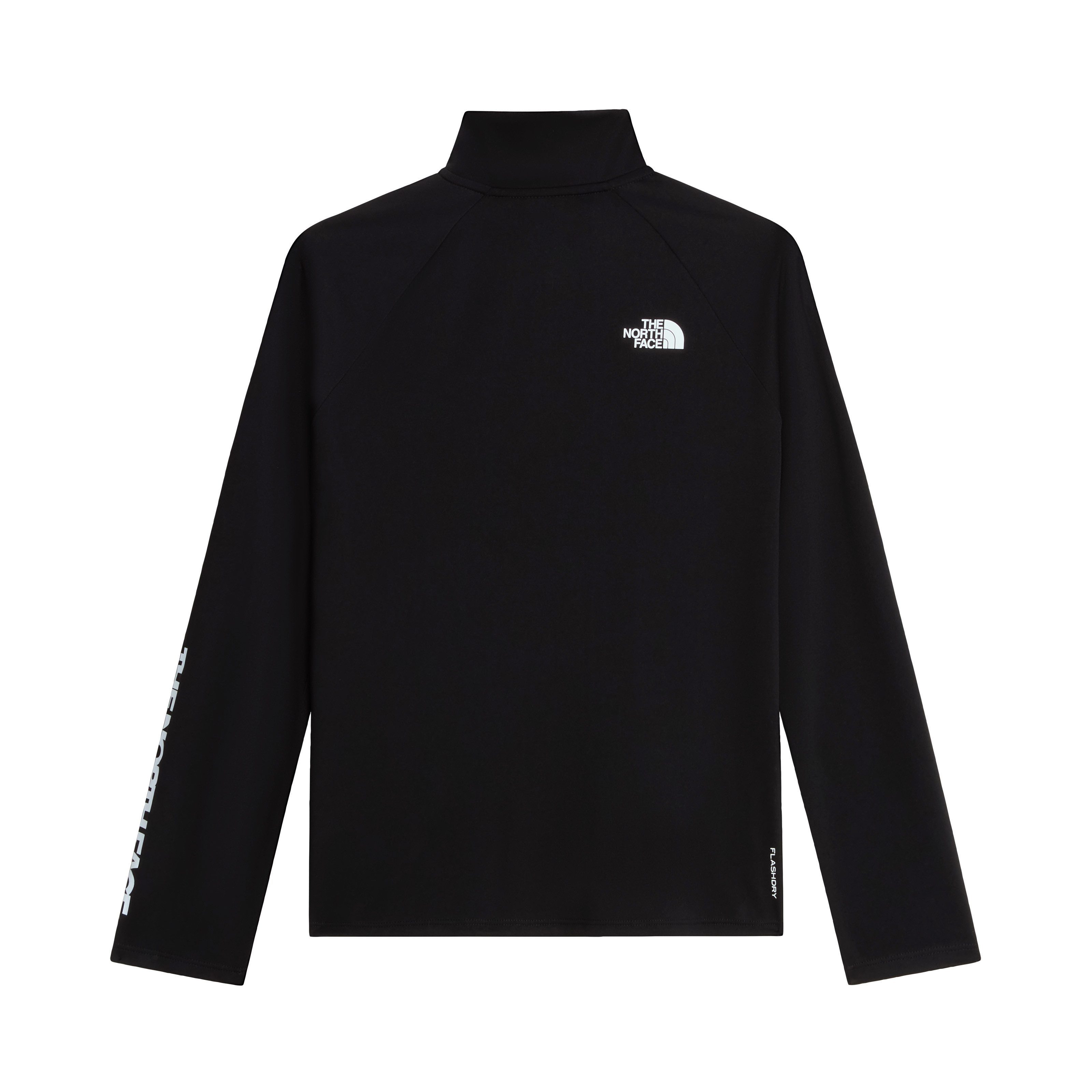 The North Face Funktionsshirt für Kinder, mit Reißverschluss, unifarben