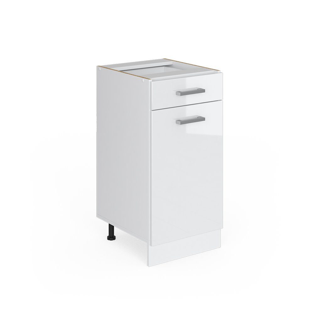 Vicco Unterschrank R-Line, Weiß Hochglanz/Weiß, 40 günstig online kaufen