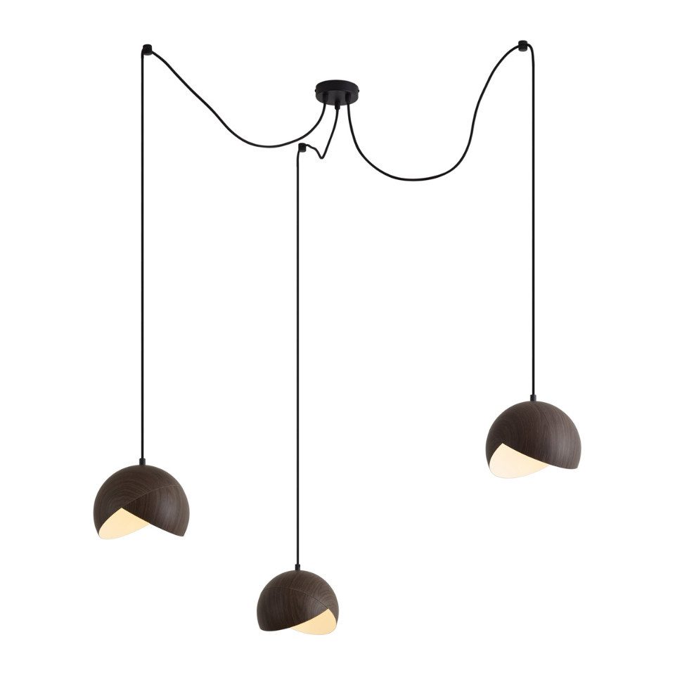 Qazqa Pendelleuchte Tulip, ohne Leuchtmittel, Warmweiß, QAZQA Hängeleuchte, g9, Schwarz, Stahl, Design