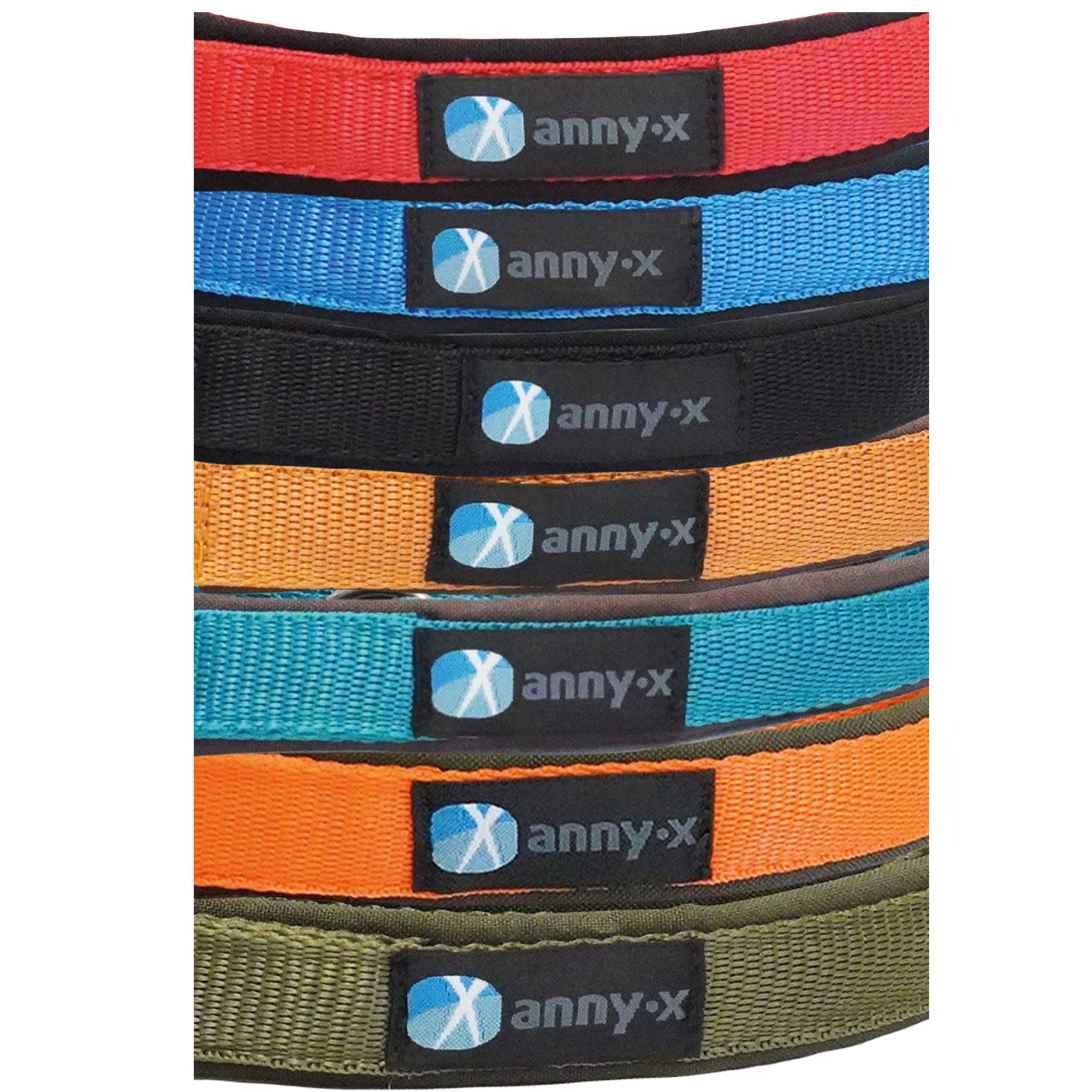 AnnyX Führleine Annyx Führleine Classic Bolt Fun 4fach verstellbar, Nylon (1-tlg), Aus abriebfesten Materialien