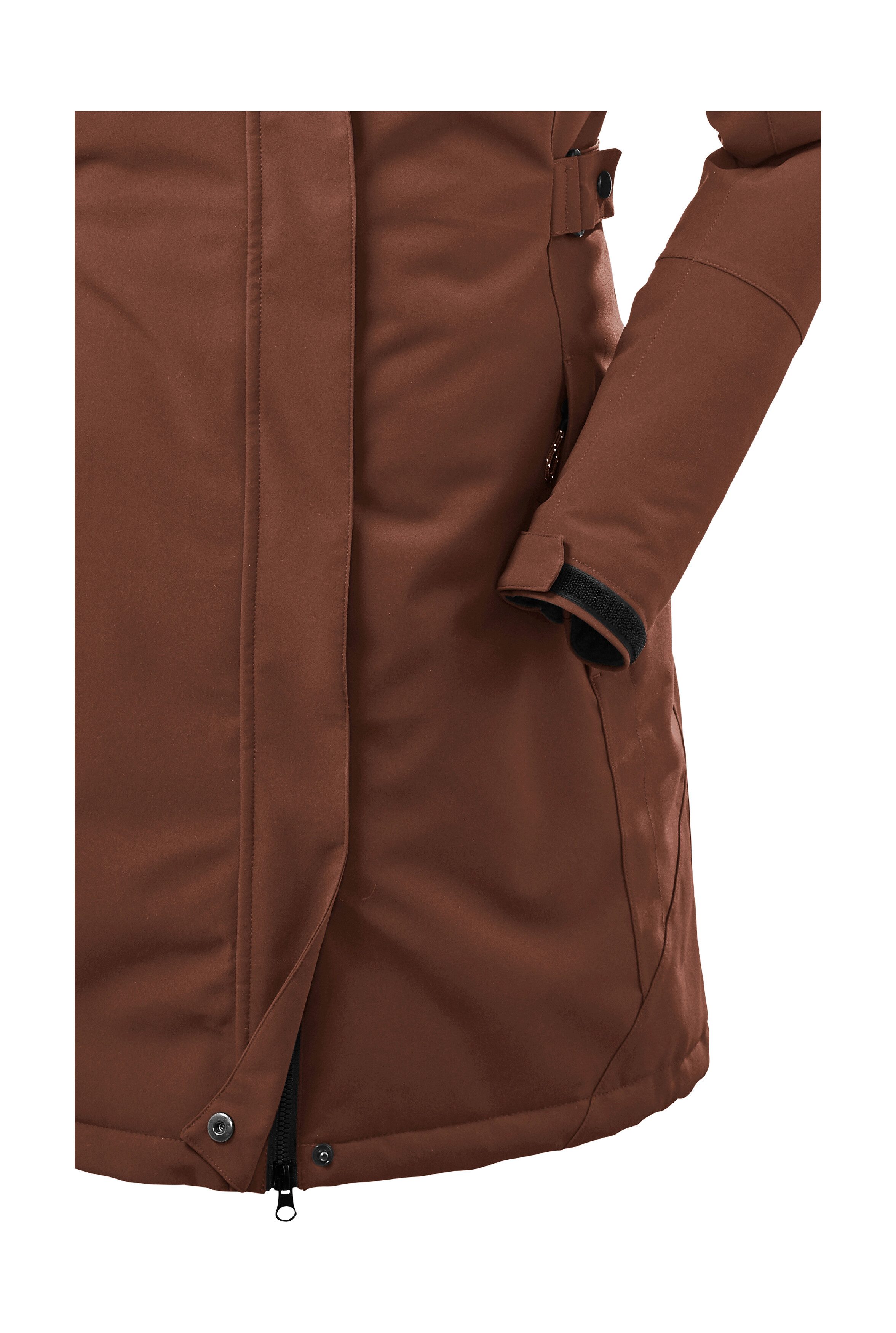 Killtec Parka KOW 165 WMN PRK Wasser- und winddichter Parka mit Teddyfleece und abnehmbarer Kapuze – Bild 4 von 5