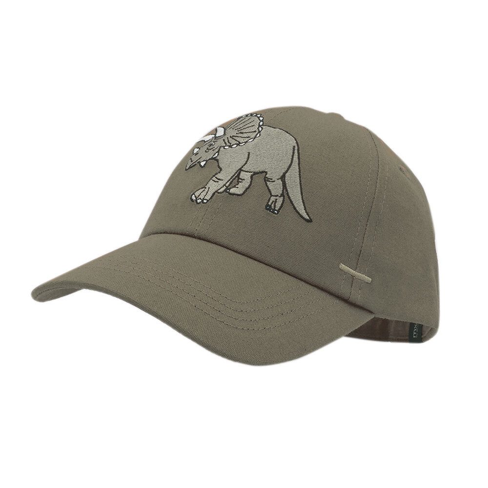 MAXIMO Flat Cap KIDS BOY-Cap "Dino" Metallverschluß (1-St)