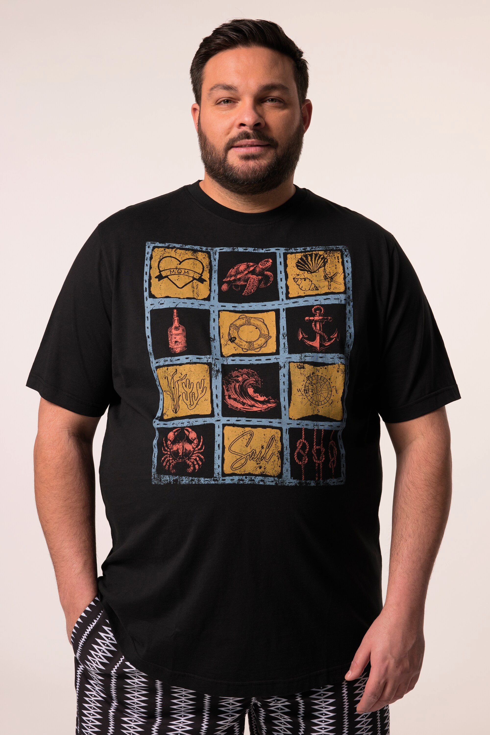 T-Shirt T-Shirt Halbarm Print