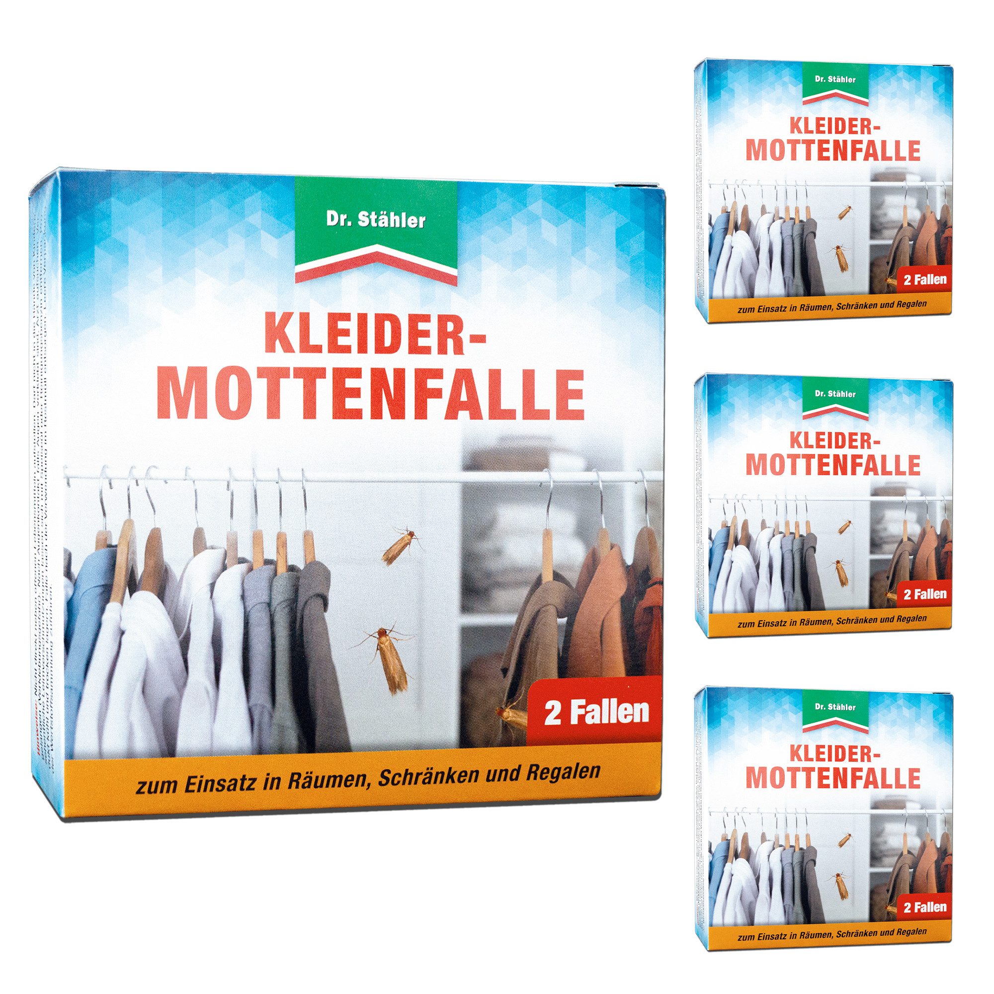 Silberkraft Insektenfalle Kleidermottenfalle - Kleidermotten bekämpfen - Mo günstig online kaufen