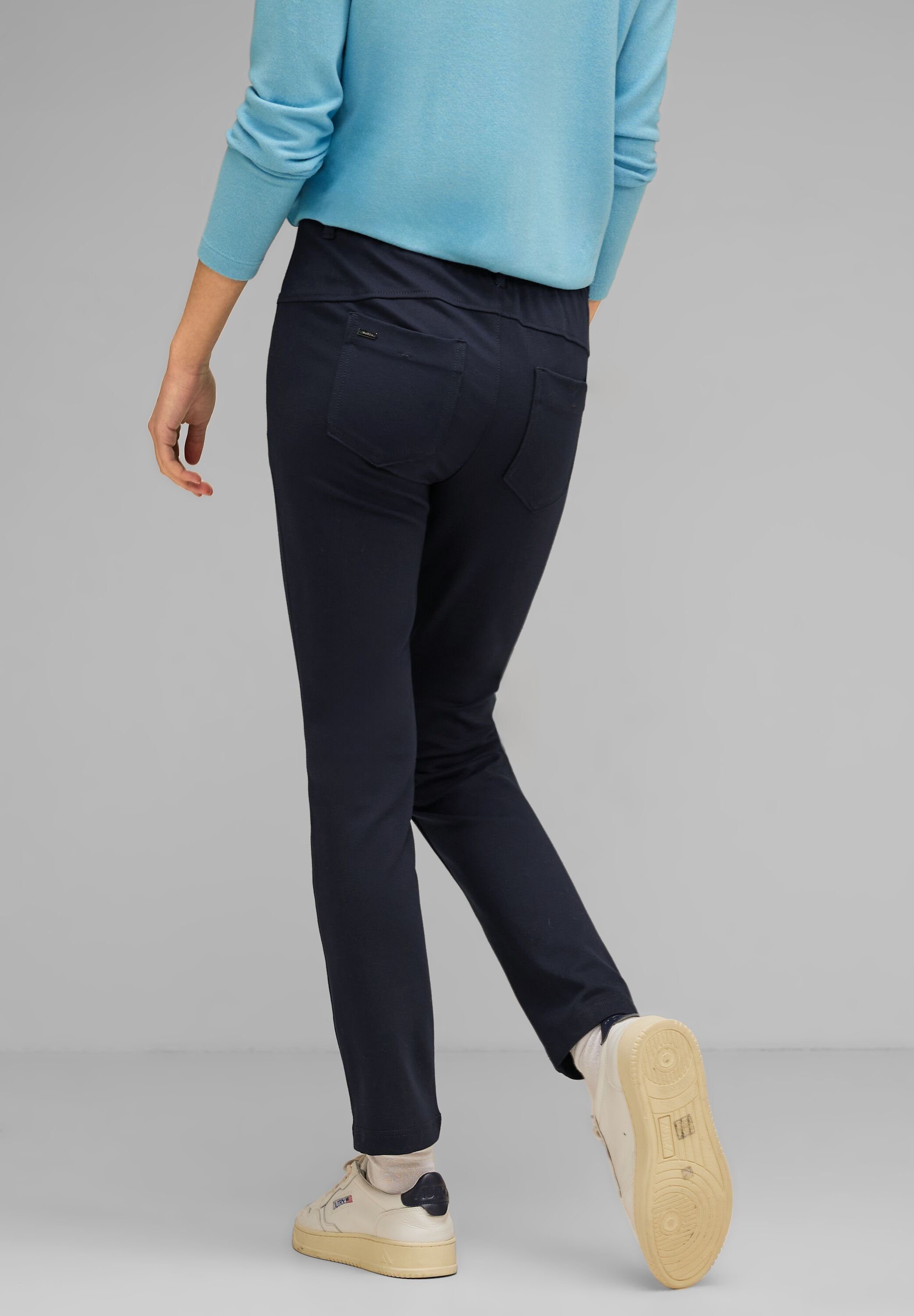 5-Pocket-Hose blue deep STREET ONE