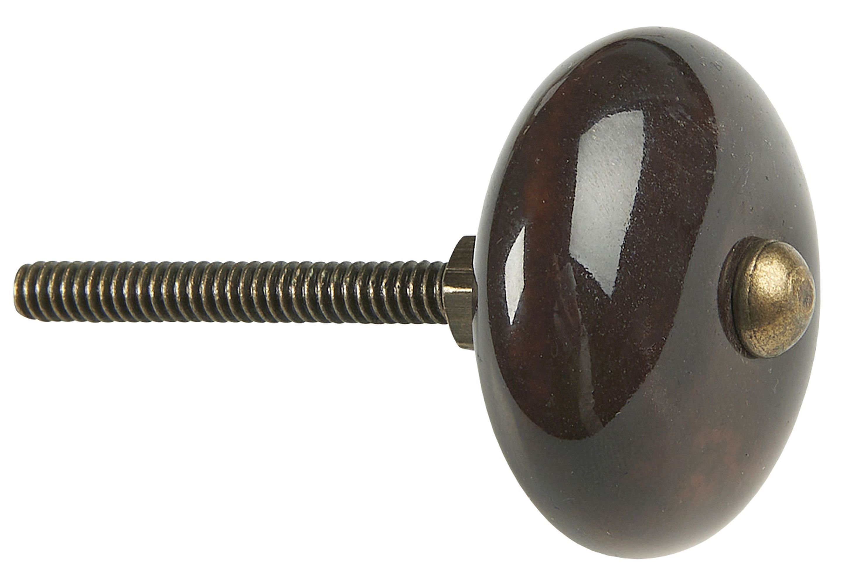 Ib Laursen Griff Ib Laursen - Möbelgriff Schubladengriff Griff Möbelknauf Keramik